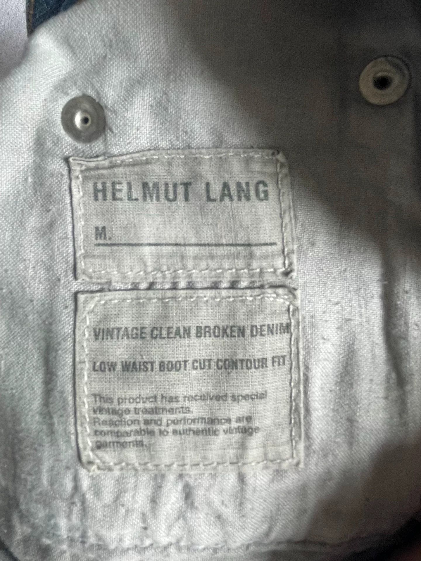 Helmut Lang Helmut Lang Vintage Boot Cut Denim Pants Size 28" / US 6 / IT 42 - 4 Thumbnail