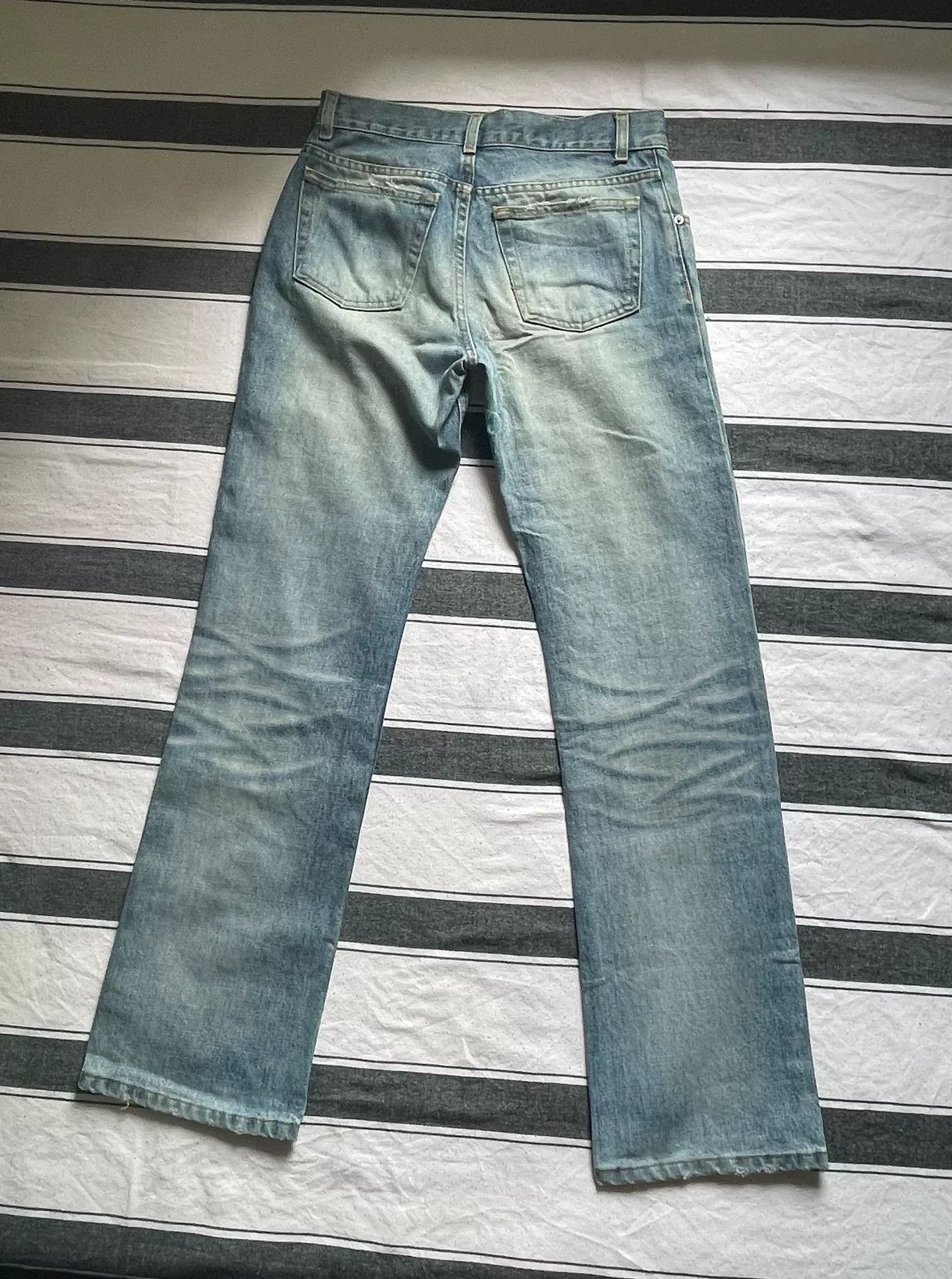 Helmut Lang Helmut Lang Vintage Boot Cut Denim Pants Size 28" / US 6 / IT 42 - 3 Thumbnail
