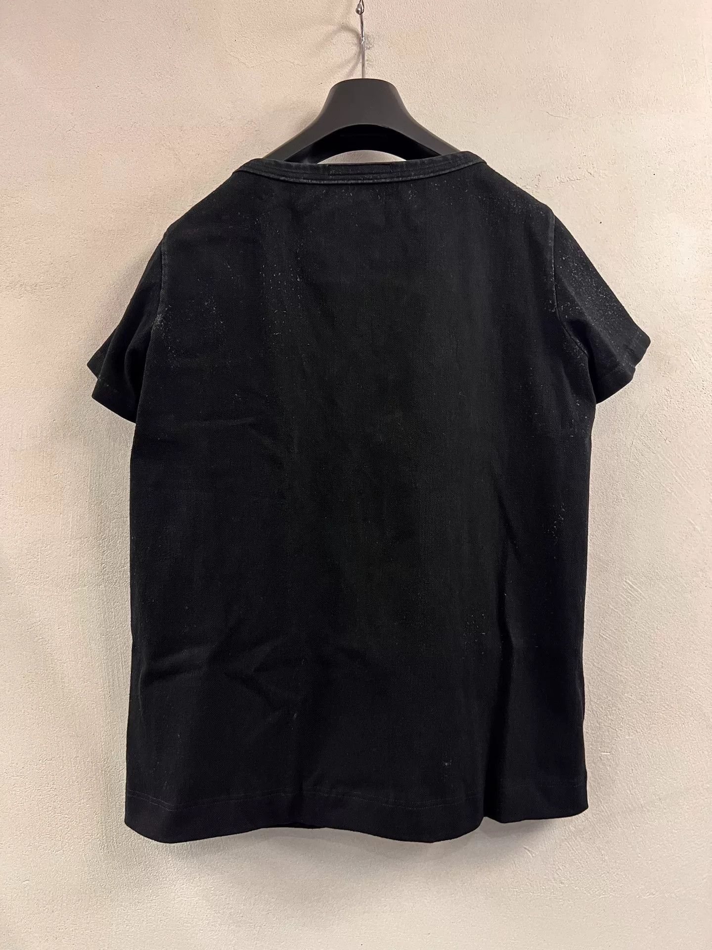 Julius Julius 7 Black Coated Denim T-shirt Size US M / EU 48-50 / 2 - 7 Thumbnail