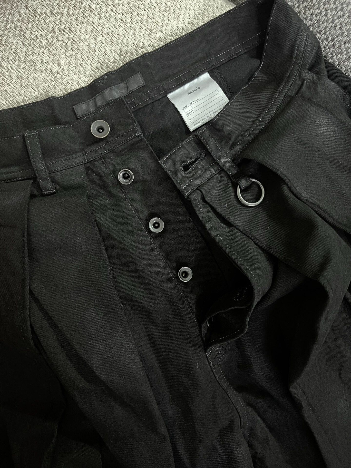 Julius Julius 7 Coated Denim Pants Size US 28 / EU 44 - 8 Thumbnail