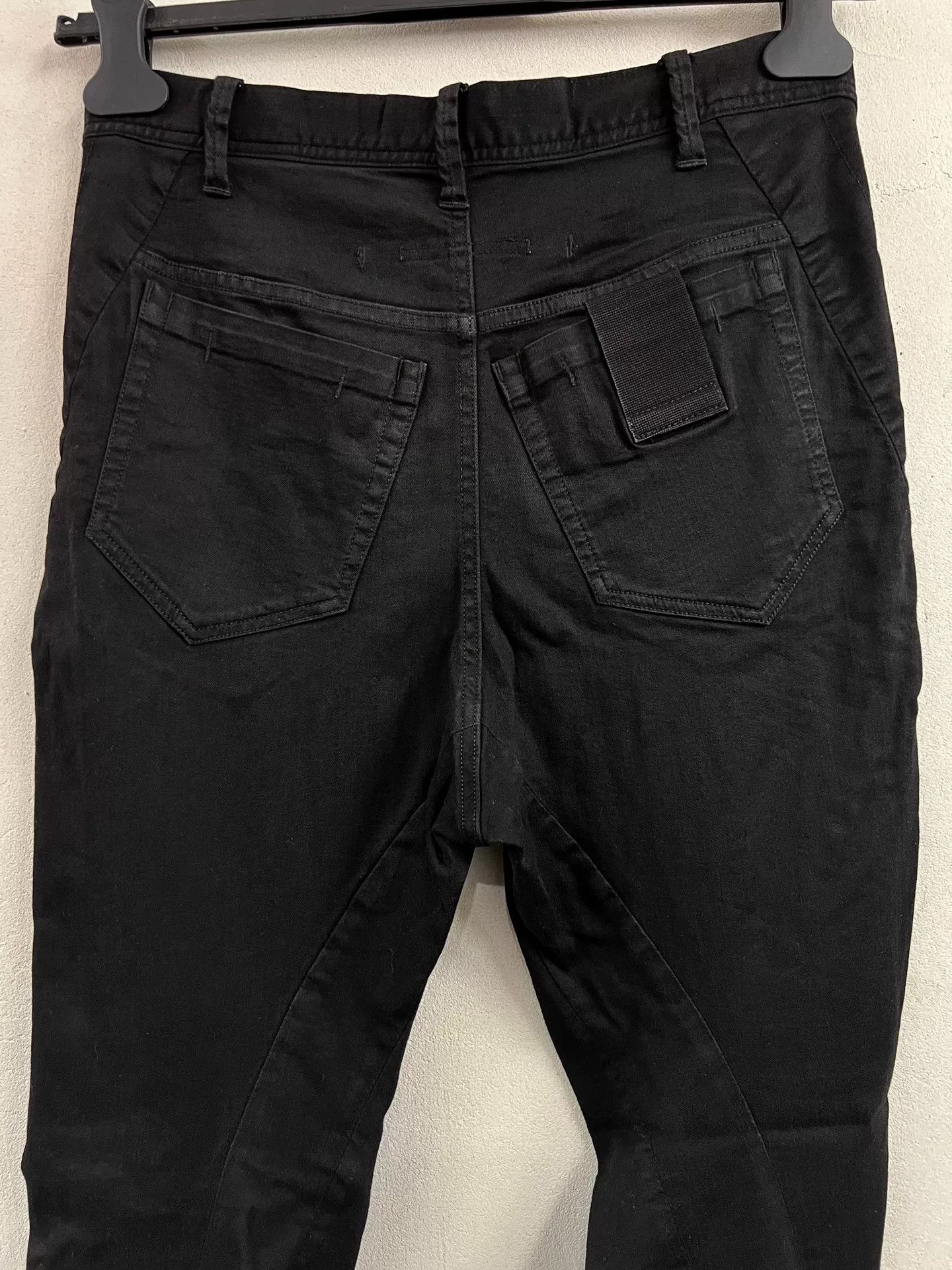 Julius Spiral Black Flared Jeans by Julius_7 Size 26" / US 2 / IT 38 - 5 Thumbnail