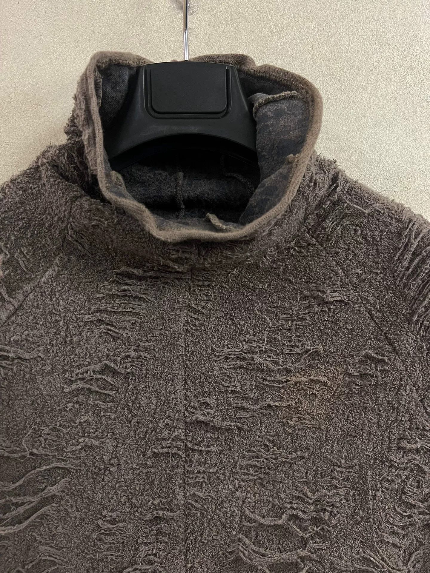 Julius Julius_7 Distressed High Neck Long Sleeve Top Size US M / EU 48-50 / 2 - 4 Thumbnail