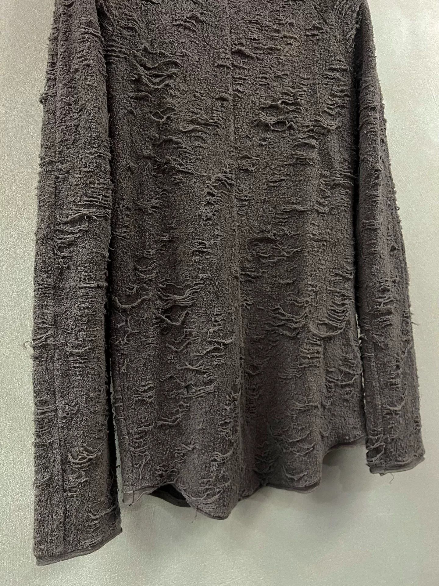 Julius Julius_7 Distressed High Neck Long Sleeve Top Size US M / EU 48-50 / 2 - 3 Thumbnail