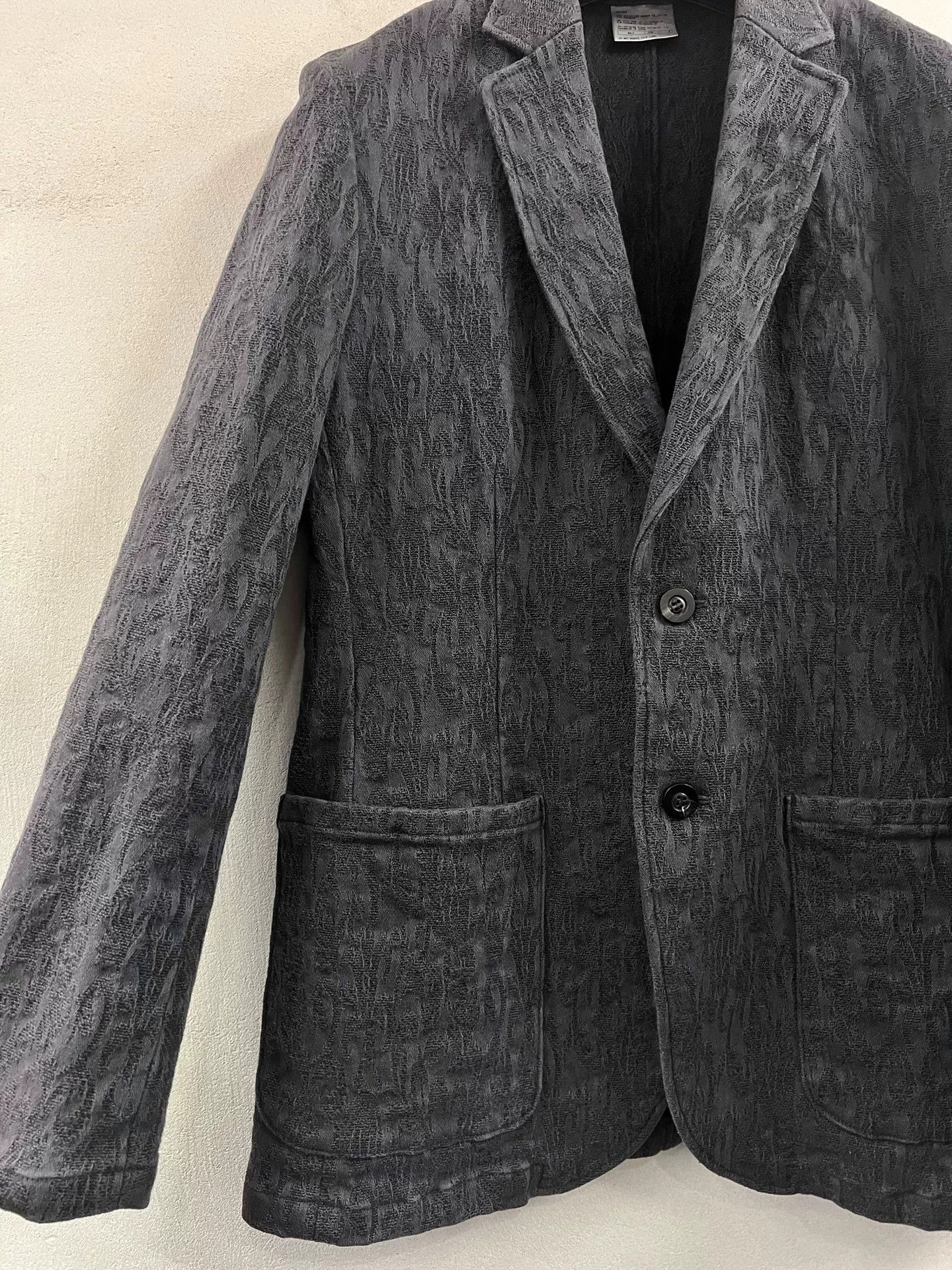 Julius Gray Vintage Fabric Suit Jacket Size US M / EU 48-50 / 2 - 3 Thumbnail