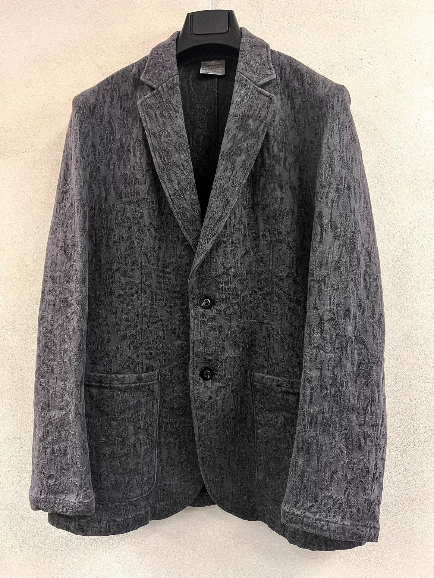 Julius Gray Vintage Fabric Suit Jacket Size US M / EU 48-50 / 2 - 6 Thumbnail