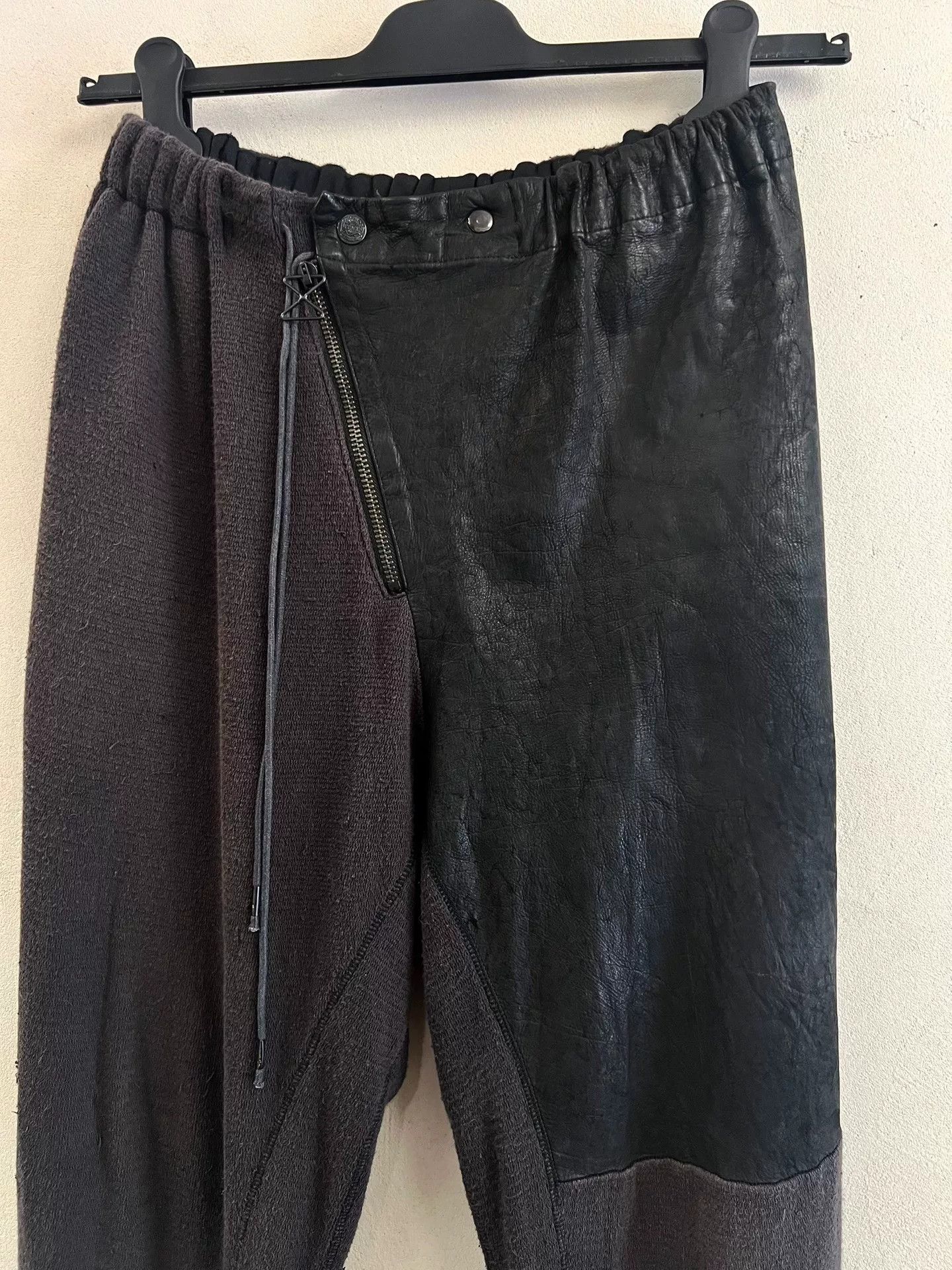 Rick Owens Rick Owens Style Leather Flared Pants Size US 28 / EU 44 - 2 Thumbnail