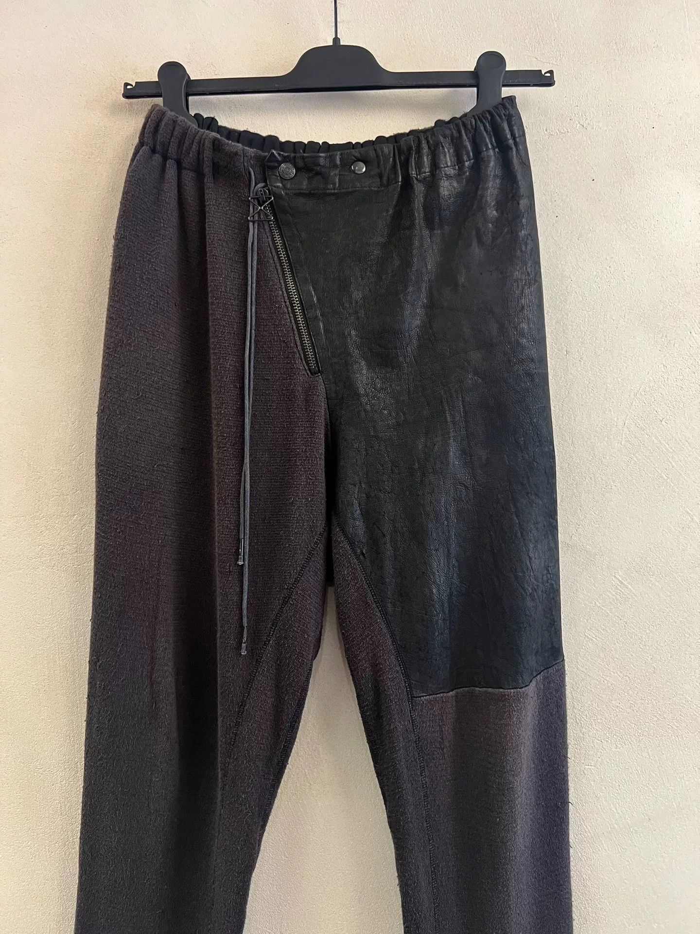 Rick Owens Rick Owens Style Leather Flared Pants Size US 28 / EU 44 - 3 Thumbnail