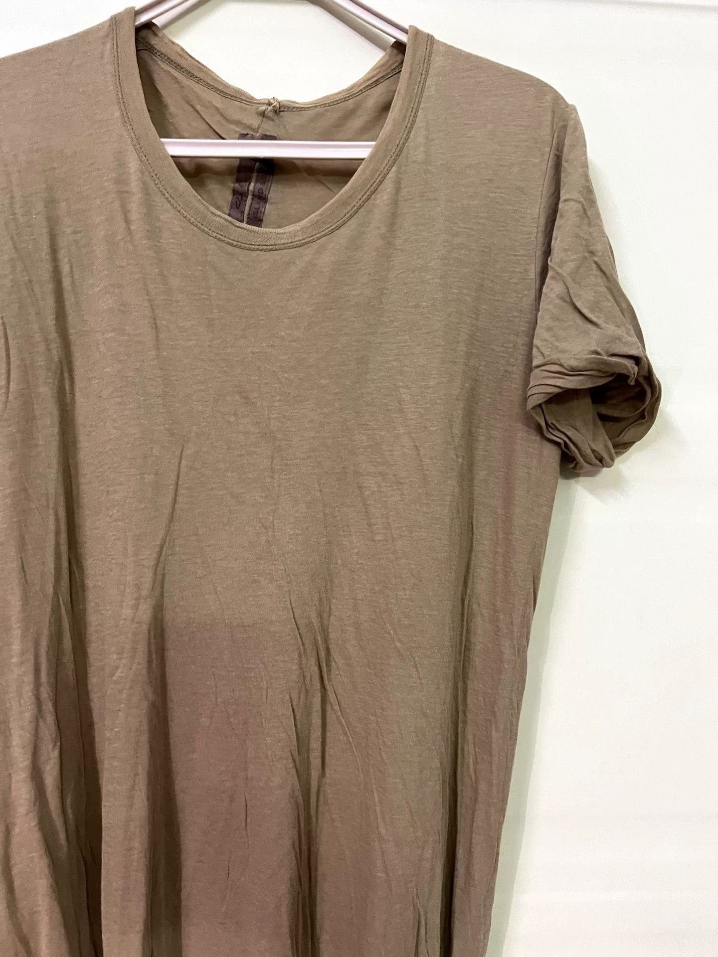 Rick Owens Rick Owens Layered Spiral Short Sleeve Tee Size XS / US 0-2 / IT 36-38 - 6 Thumbnail