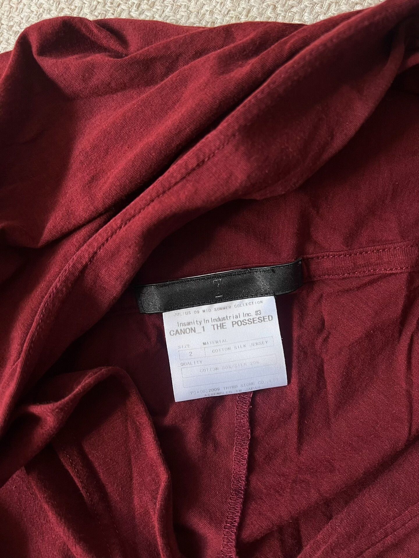 Julius Julius_7 Red Long Sleeve Cardigan Size US M / EU 48-50 / 2 - 9 Thumbnail