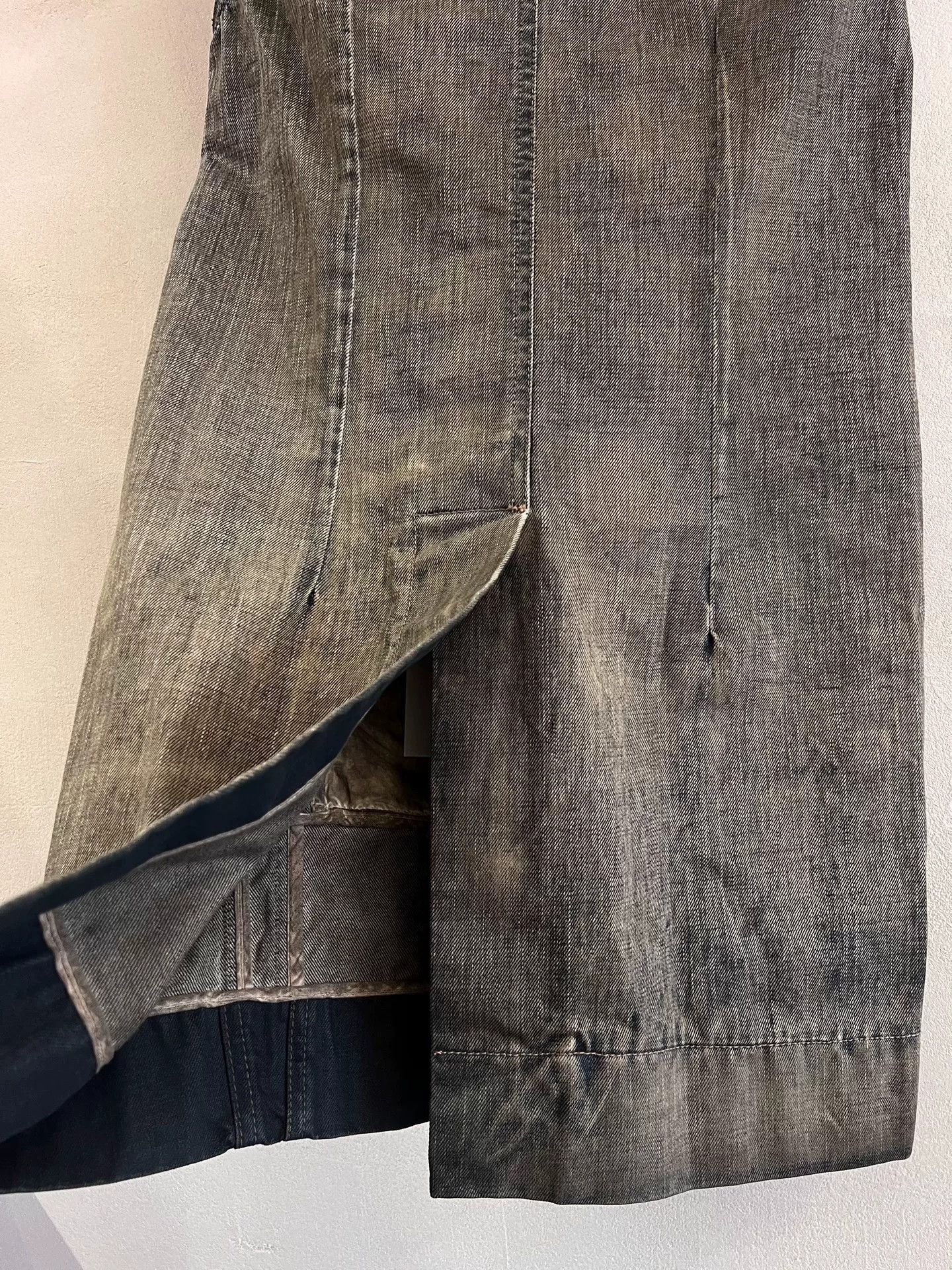 Rick Owens Drkshdw Rick Owens Distressed Denim Vest Jacket Size US XS / EU 42 / 0 - 8 Thumbnail
