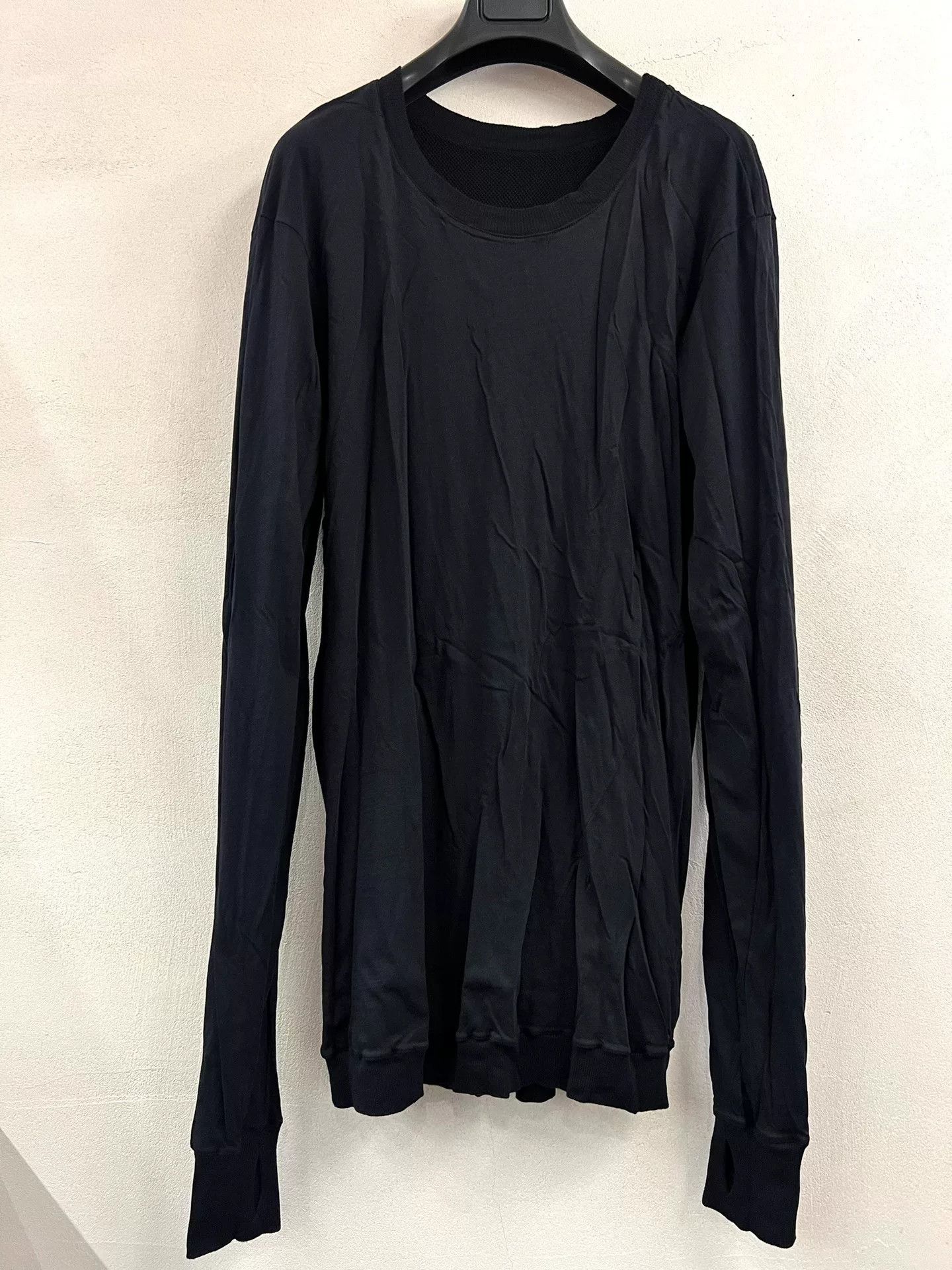 11 By Boris Bidjan Saberi Double-Sided Mesh Ninja Long Sleeve Shirt Size US S / EU 44-46 / 1 - 8 Thumbnail