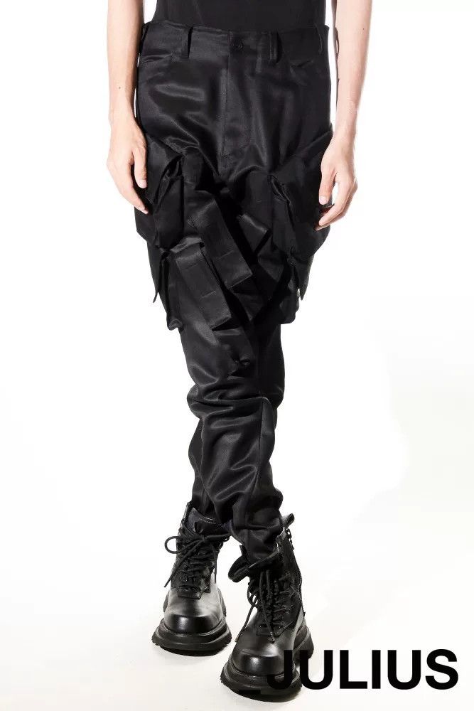 Julius Julius_7 Utility Pants in Black Size US 28 / EU 44 - 4 Thumbnail