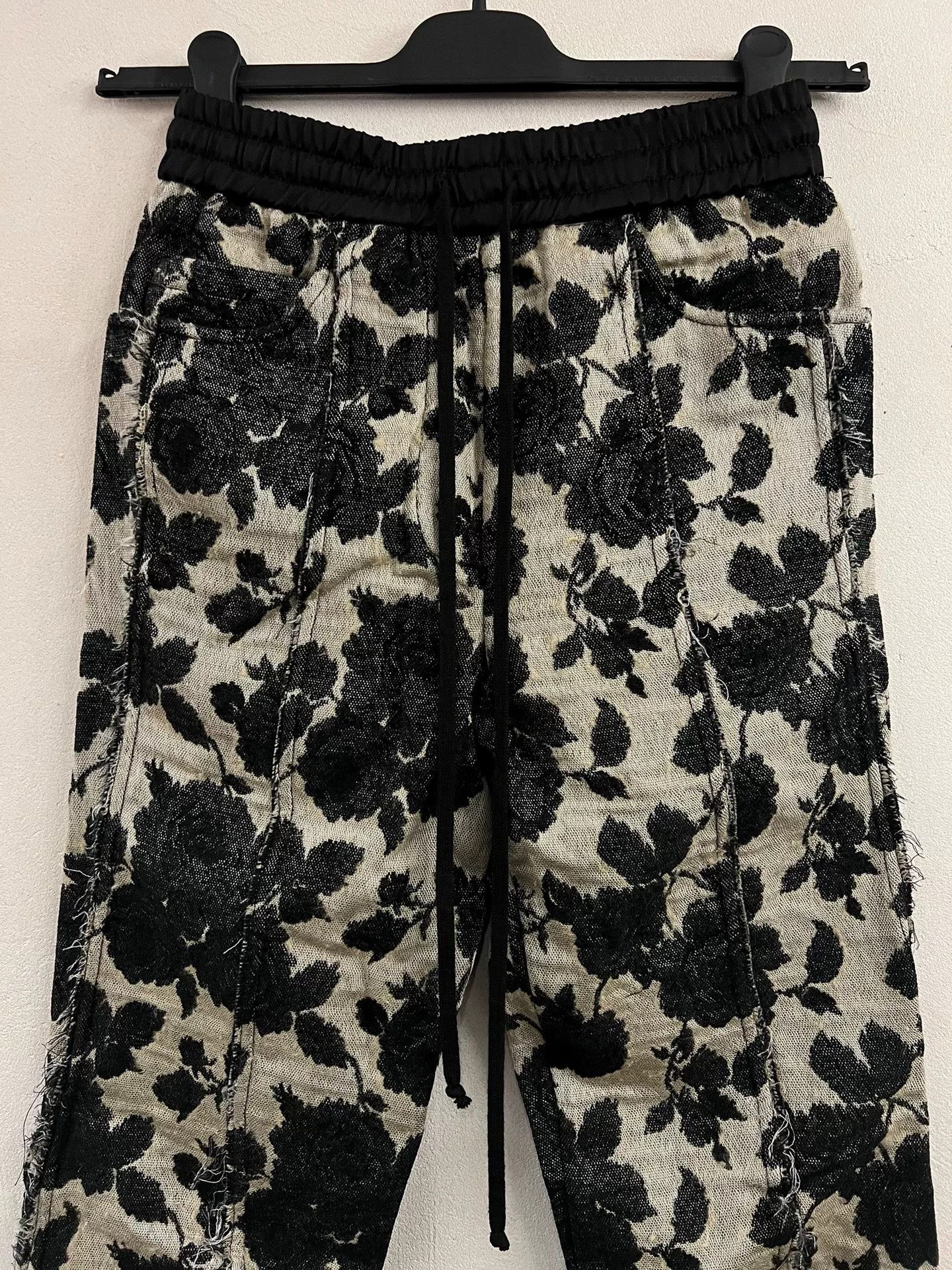 Song For The Mute Floral Patterned Fringe Pants by Song for the Mute Size 28" / US 6 / IT 42 - 2 Thumbnail