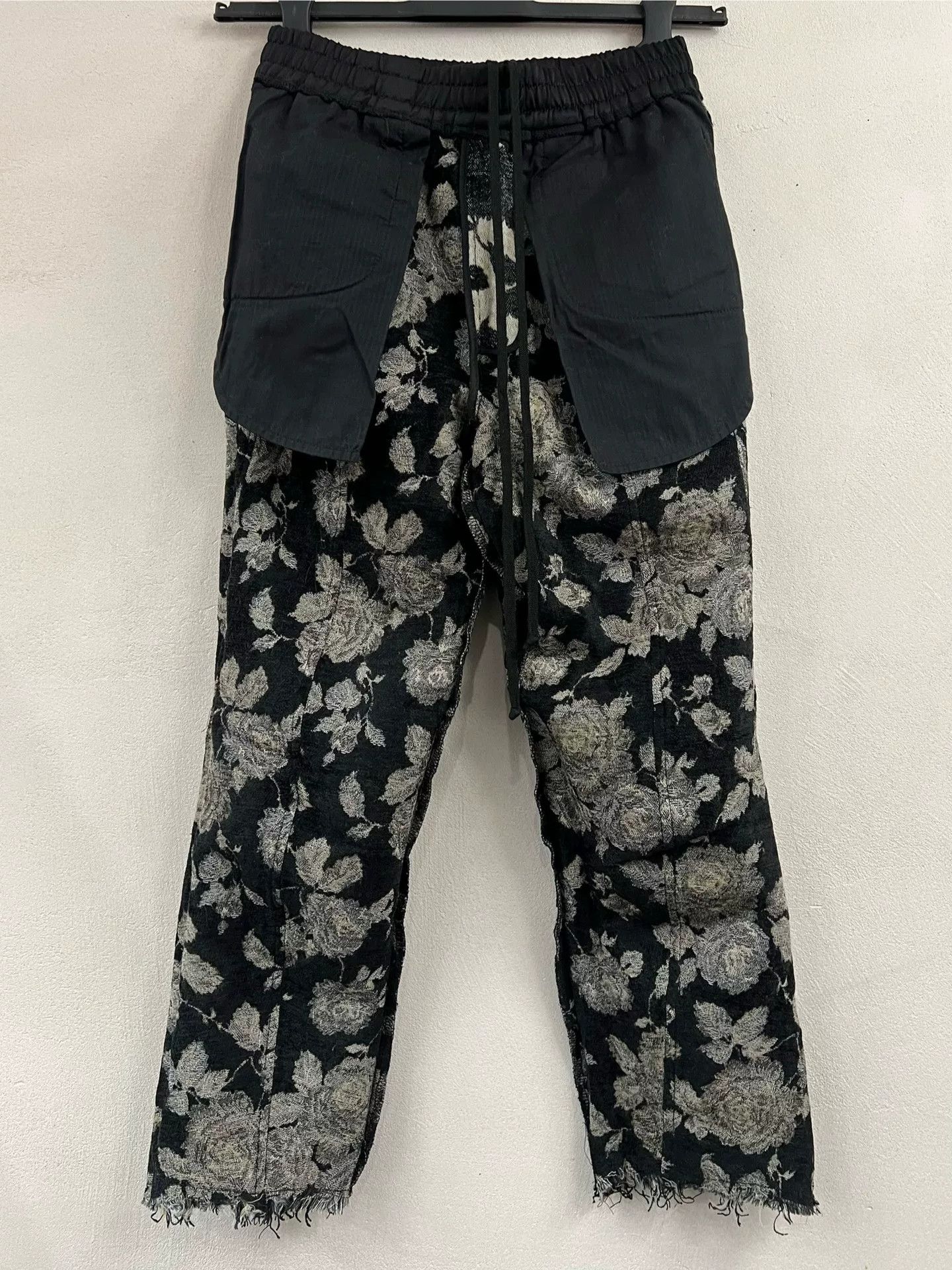 Song For The Mute Floral Patterned Fringe Pants by Song for the Mute Size 28" / US 6 / IT 42 - 5 Thumbnail