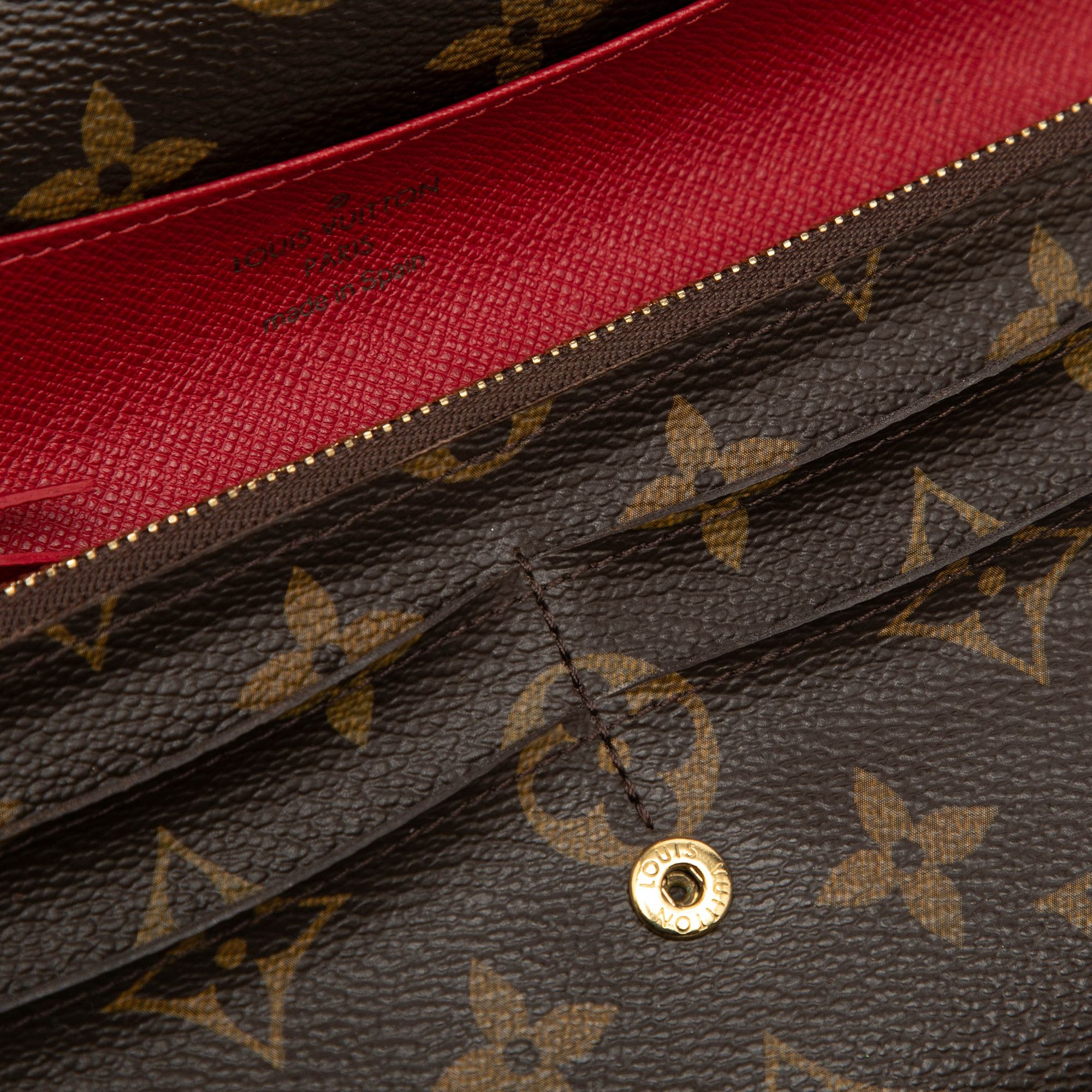 Louis Vuitton Louis Vuitton Monogram Emilie Wallet Size ONE SIZE - 7 Thumbnail