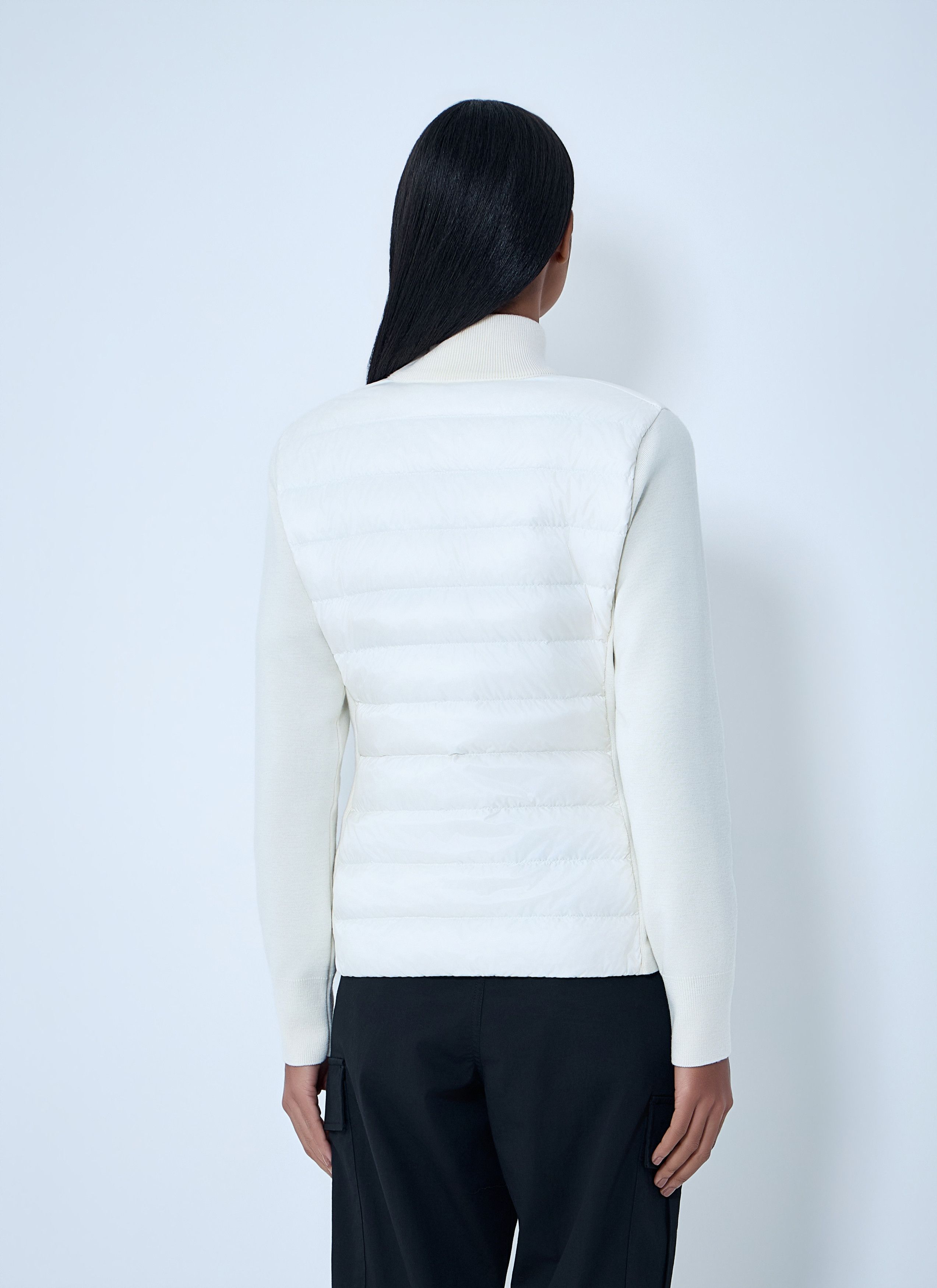 Moncler Quilted Zip-Up Jacket Size XS / US 0-2 / IT 36-38 - 4 Thumbnail
