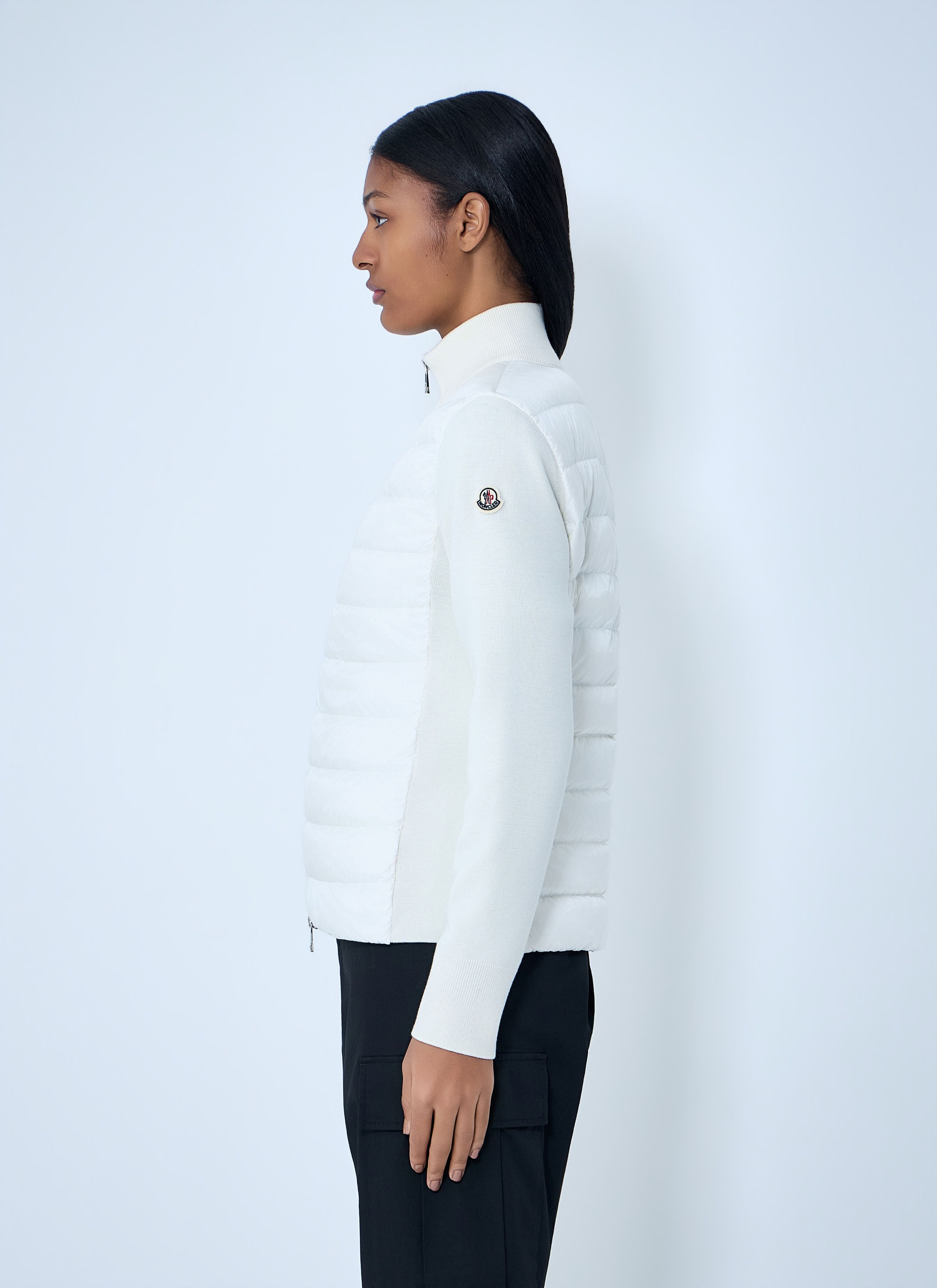 Moncler Quilted Zip-Up Jacket Size XS / US 0-2 / IT 36-38 - 3 Thumbnail