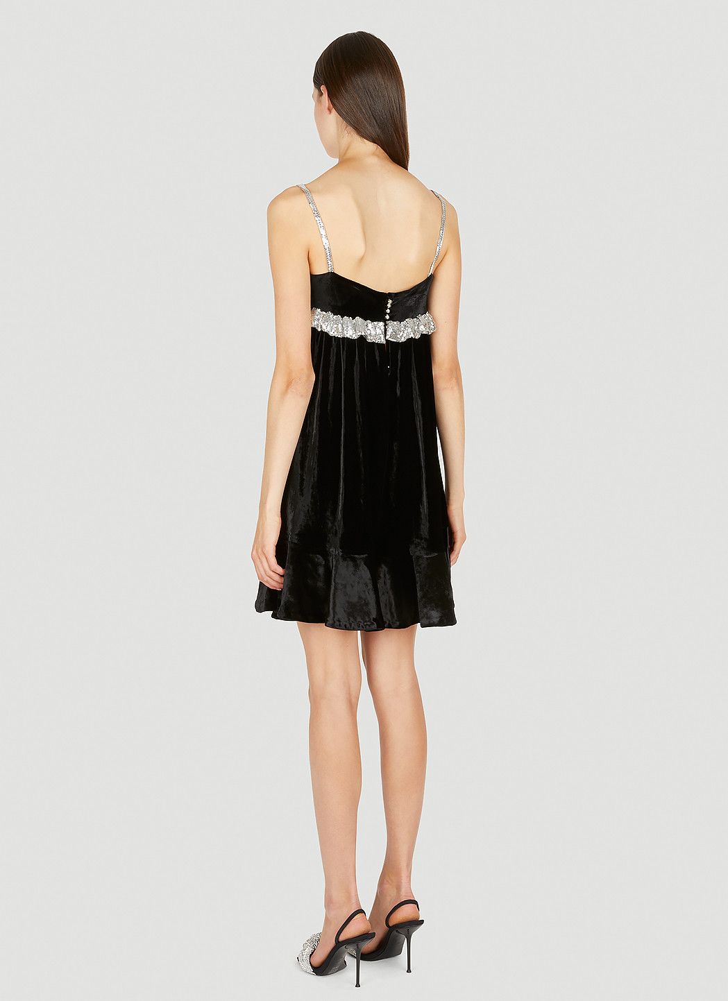 Paco Rabanne Chainmail Panel Mini Dress Size M / US 6-8 / IT 42-44 - 4 Thumbnail