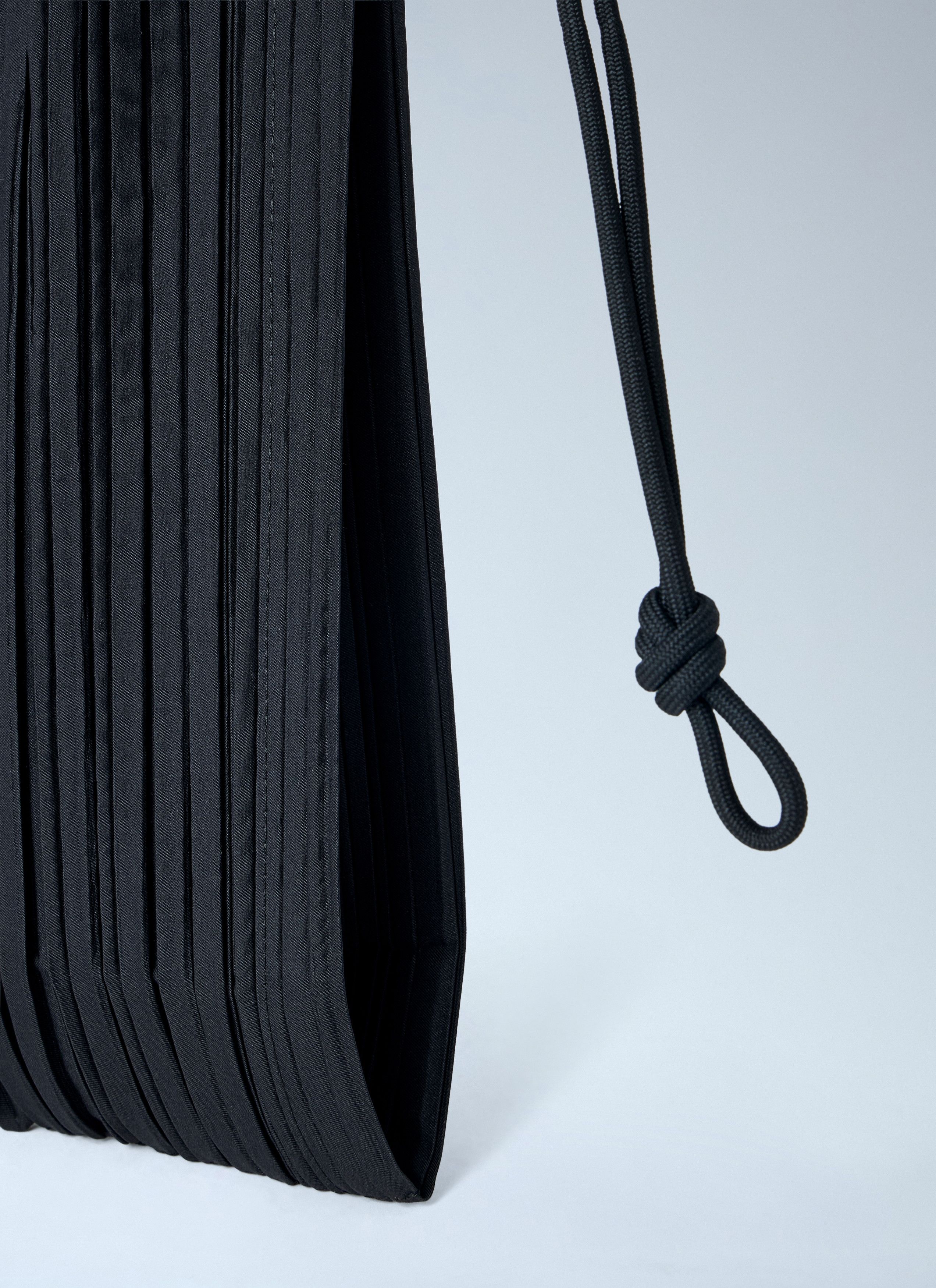 Pleats Please Issey Miyake Pleated Drawstring Pouch Size ONE SIZE - 4 Thumbnail