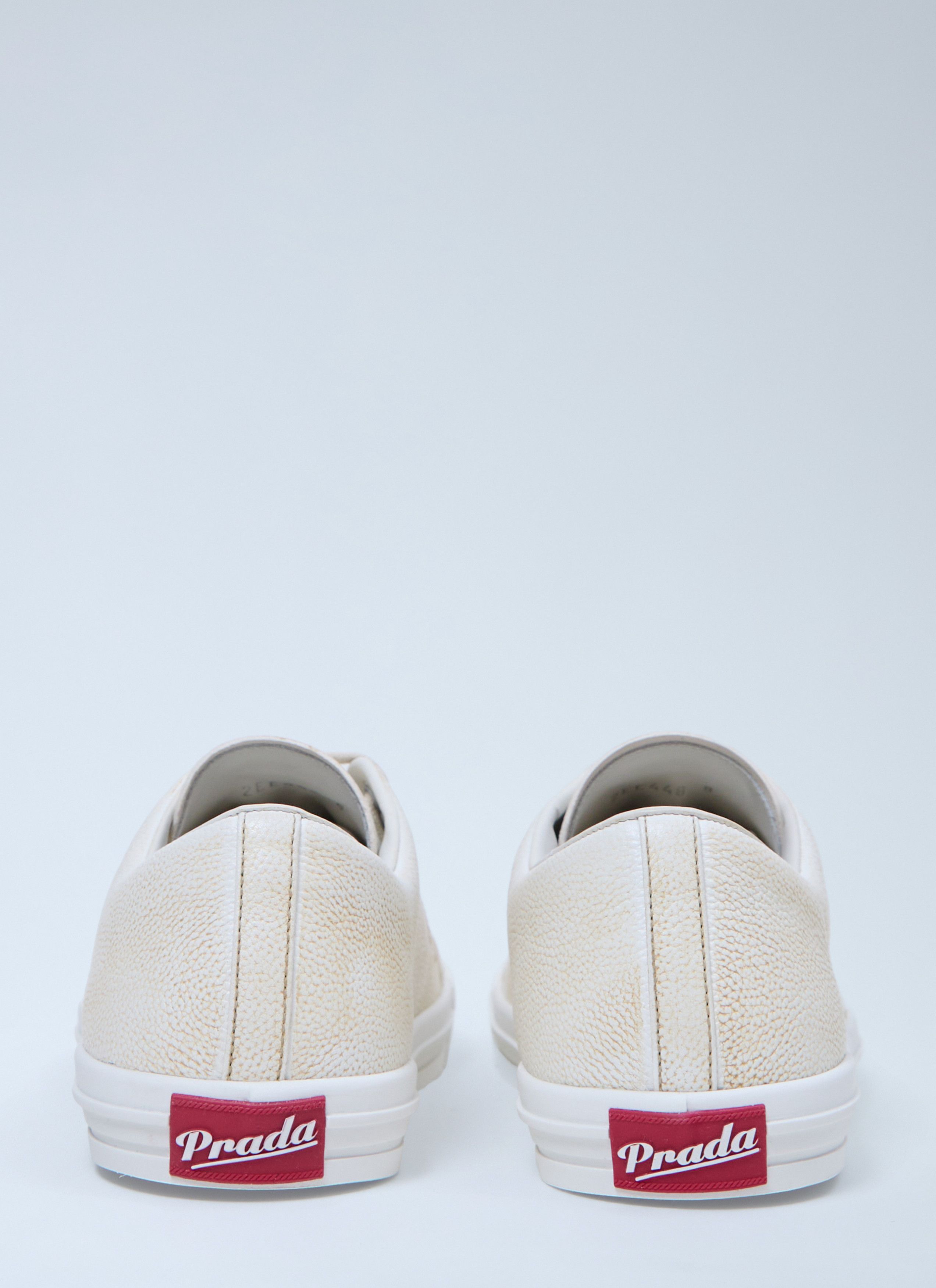 Prada Leather Sneakers Size US 10 / EU 43 - 5 Thumbnail