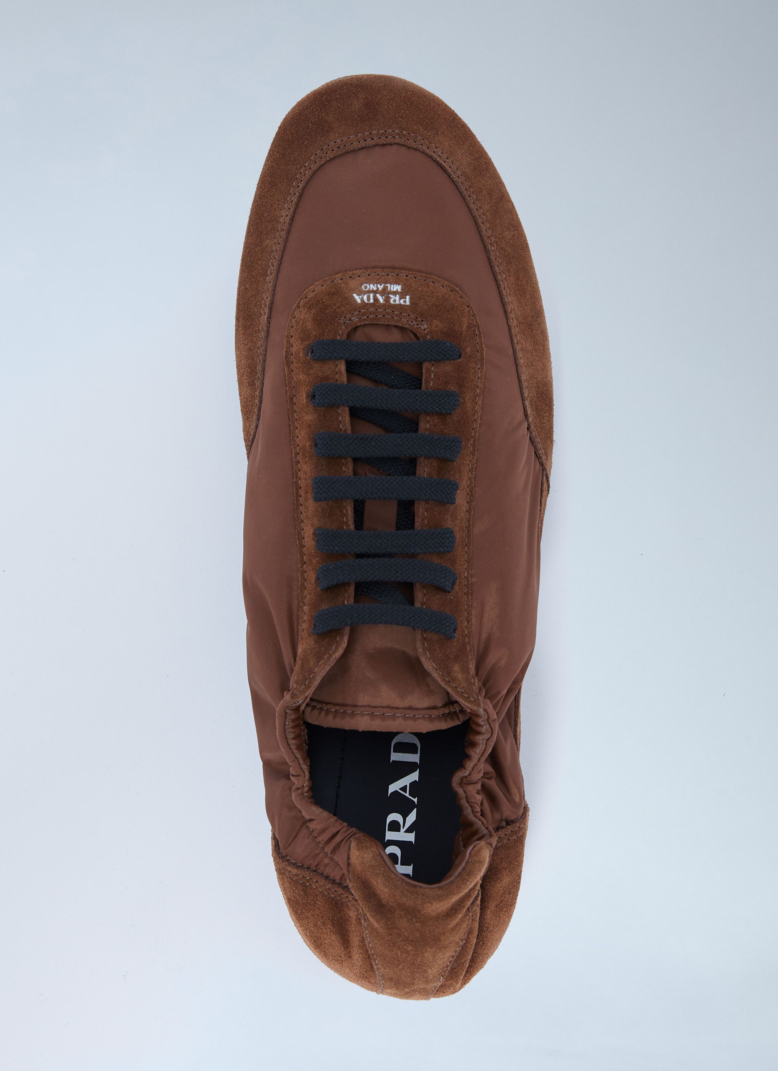 Prada Collapse Re-Nylon And Suede Sneakers Size US 13 / EU 46 - 6 Thumbnail