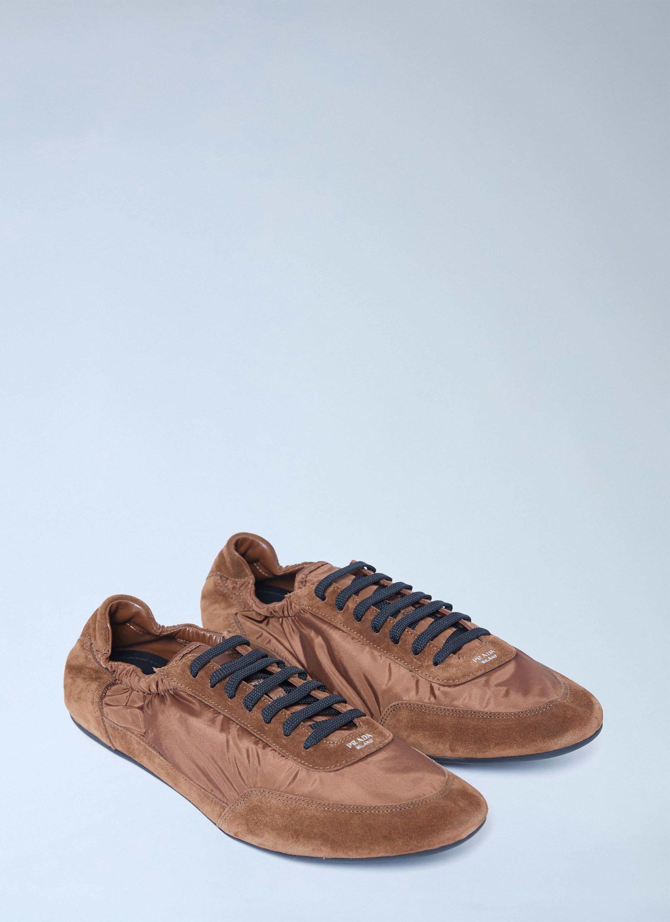 Prada Collapse Re-Nylon And Suede Sneakers Size US 13 / EU 46 - 2 Thumbnail