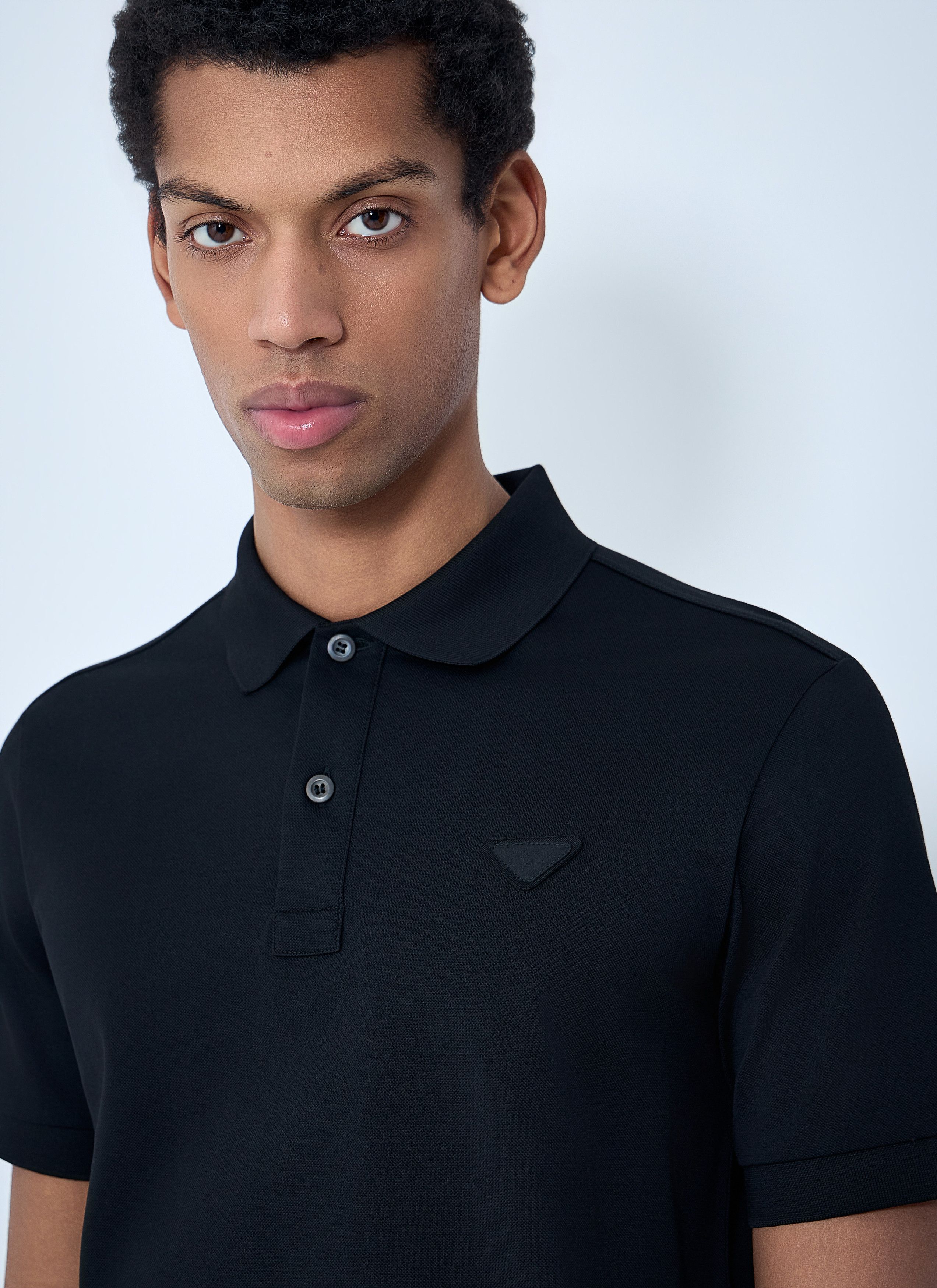 Prada Logo Motif Polo Shirt Size US L / EU 52-54 / 3 - 5 Thumbnail