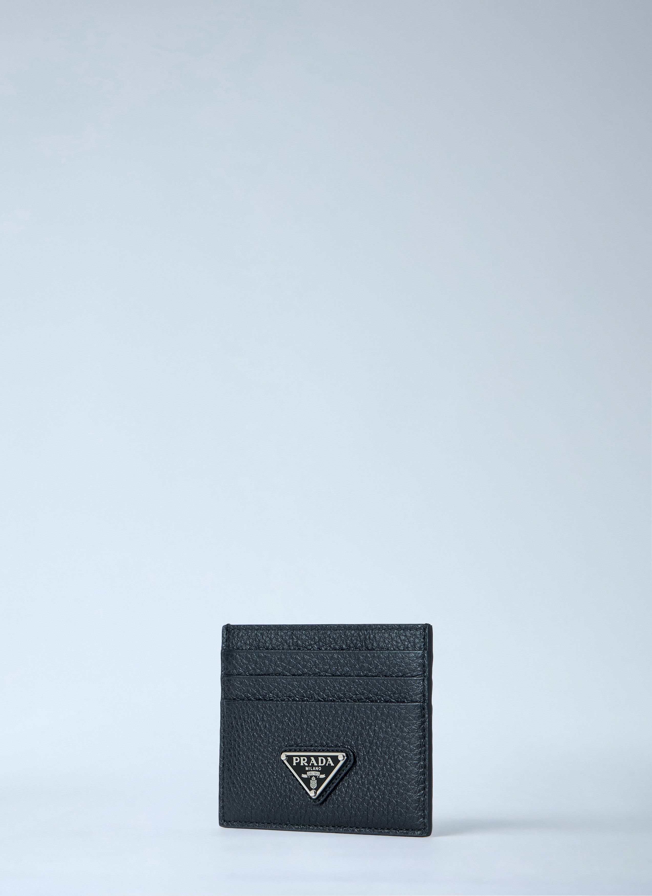 Prada Pebbled Leather Bi-fold Wallet Size ONE SIZE - 2 Thumbnail
