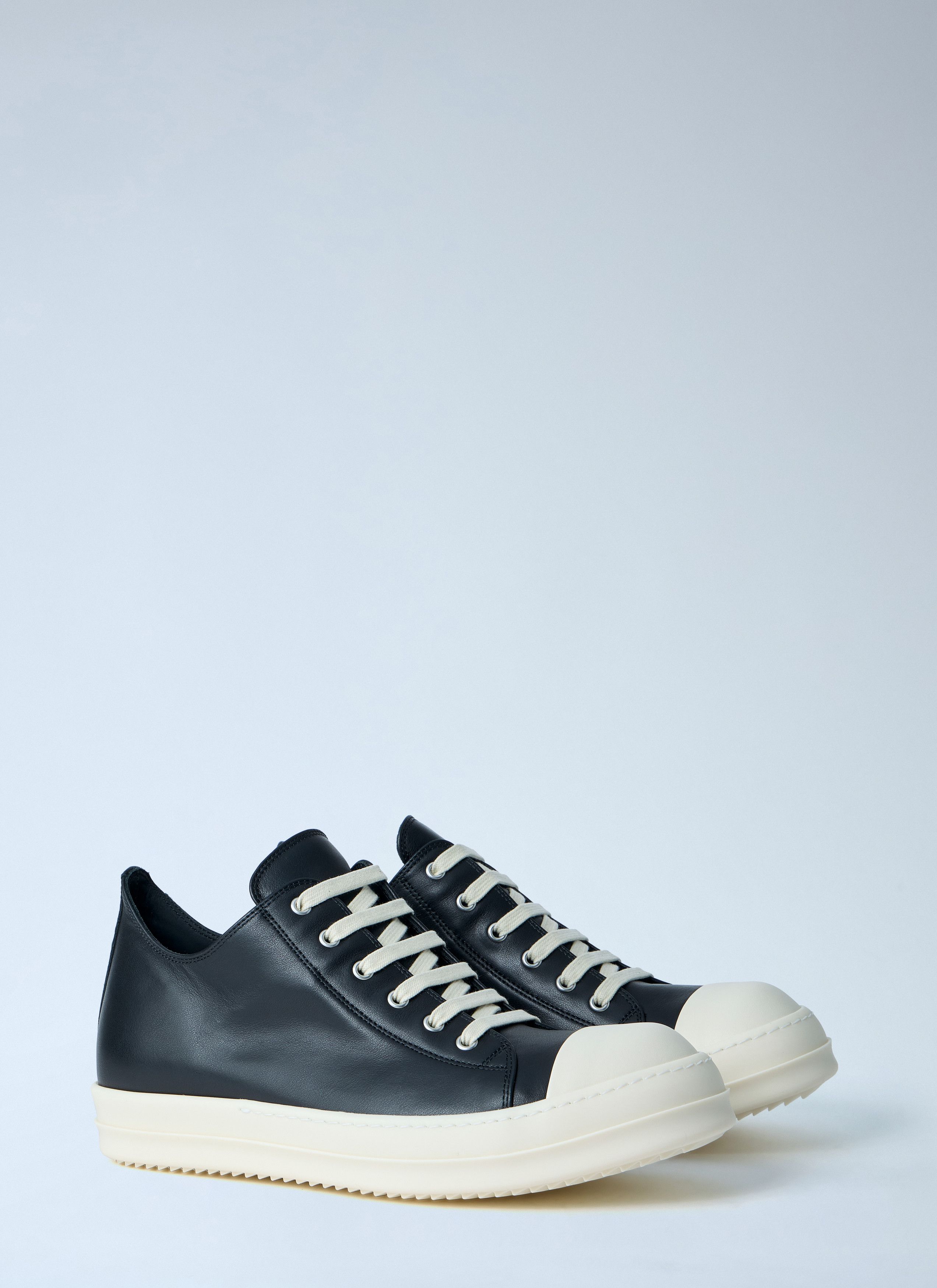 Rick Owens Leather Low-Top Sneakers Size US 9 / EU 42 - 2 Thumbnail