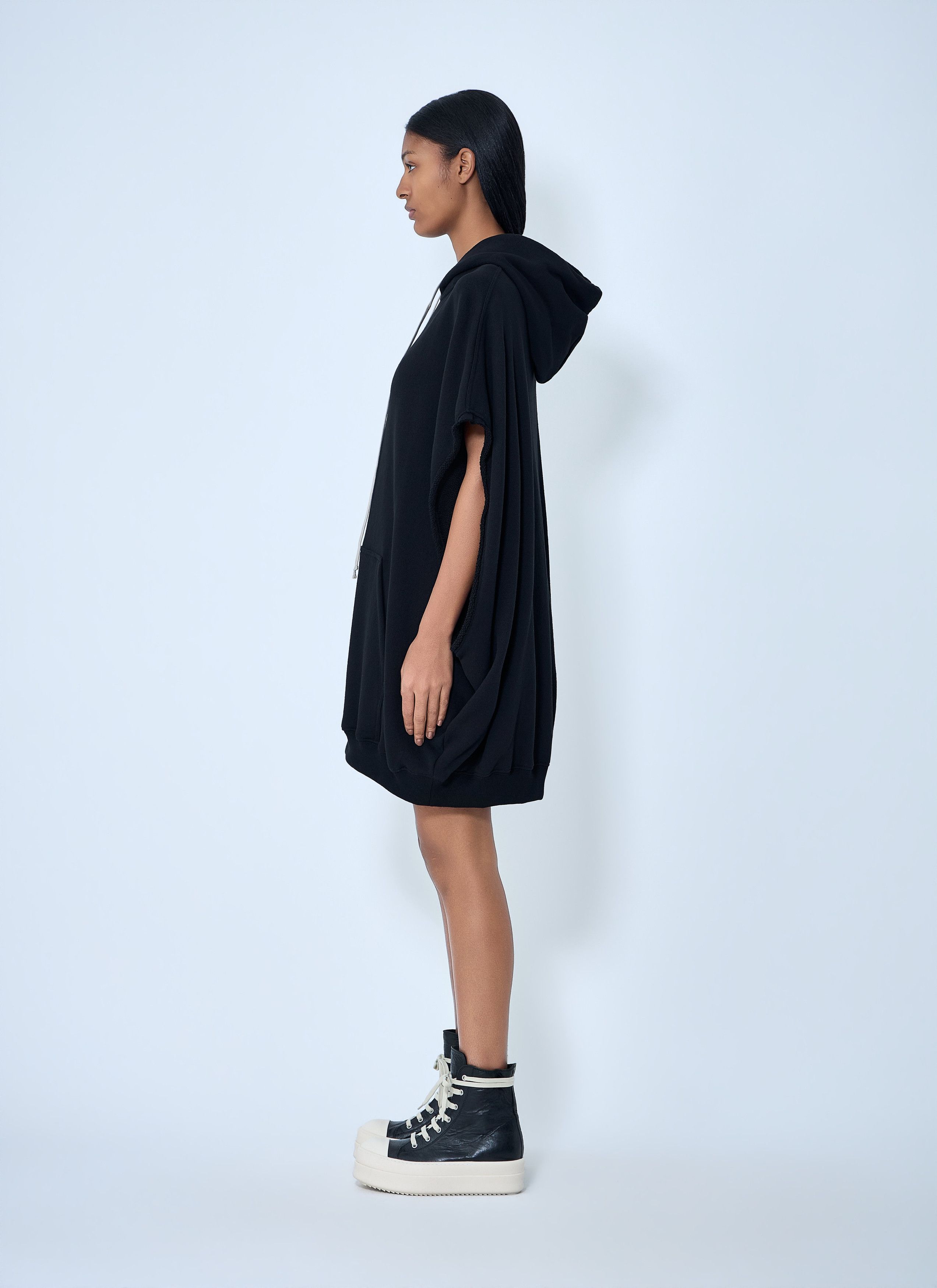 Rick Owens Hooded Cape T-Shirt Size M / US 6-8 / IT 42-44 - 3 Thumbnail