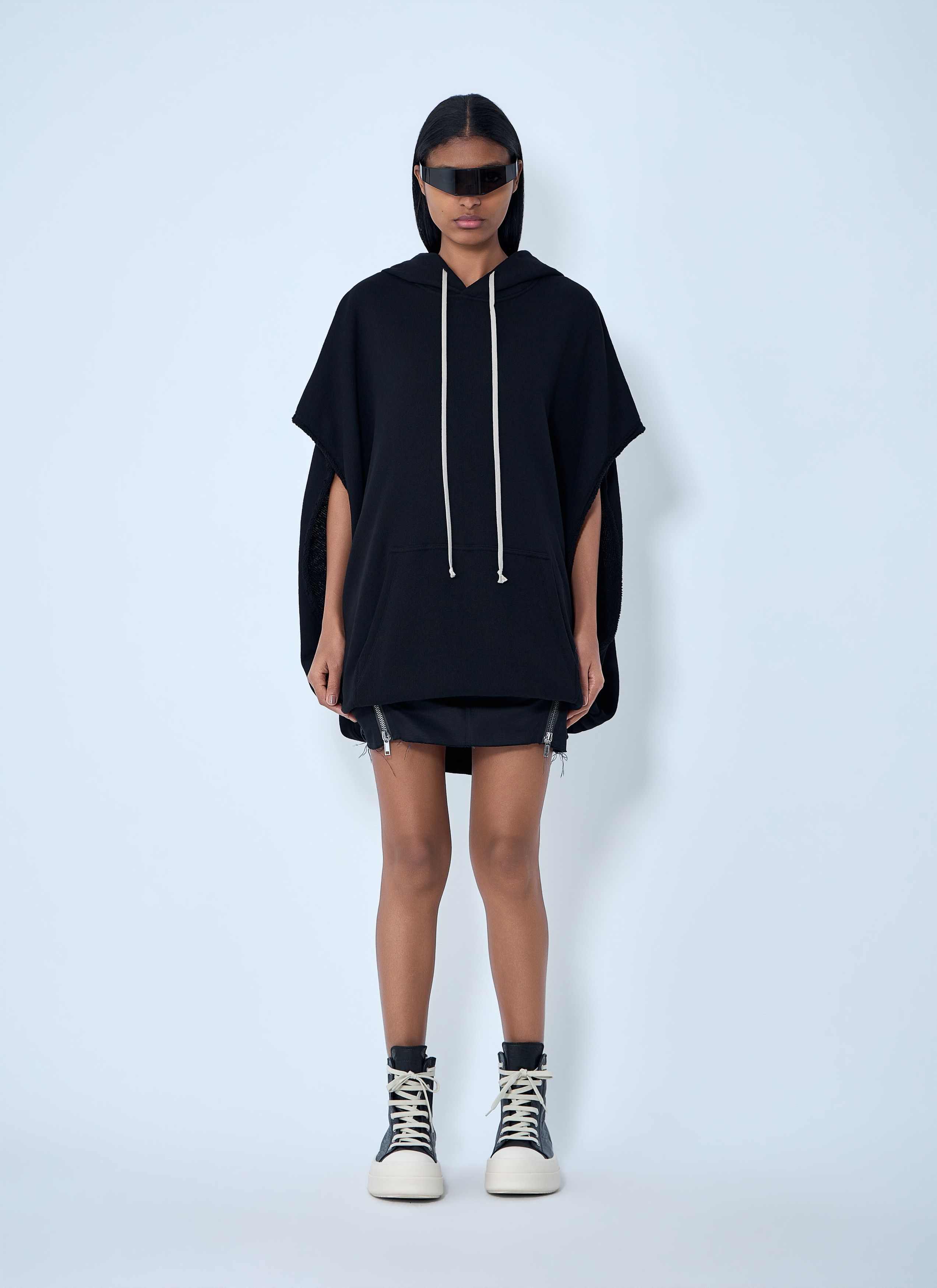 Rick Owens Hooded Cape T-Shirt Size M / US 6-8 / IT 42-44 - 2 Thumbnail