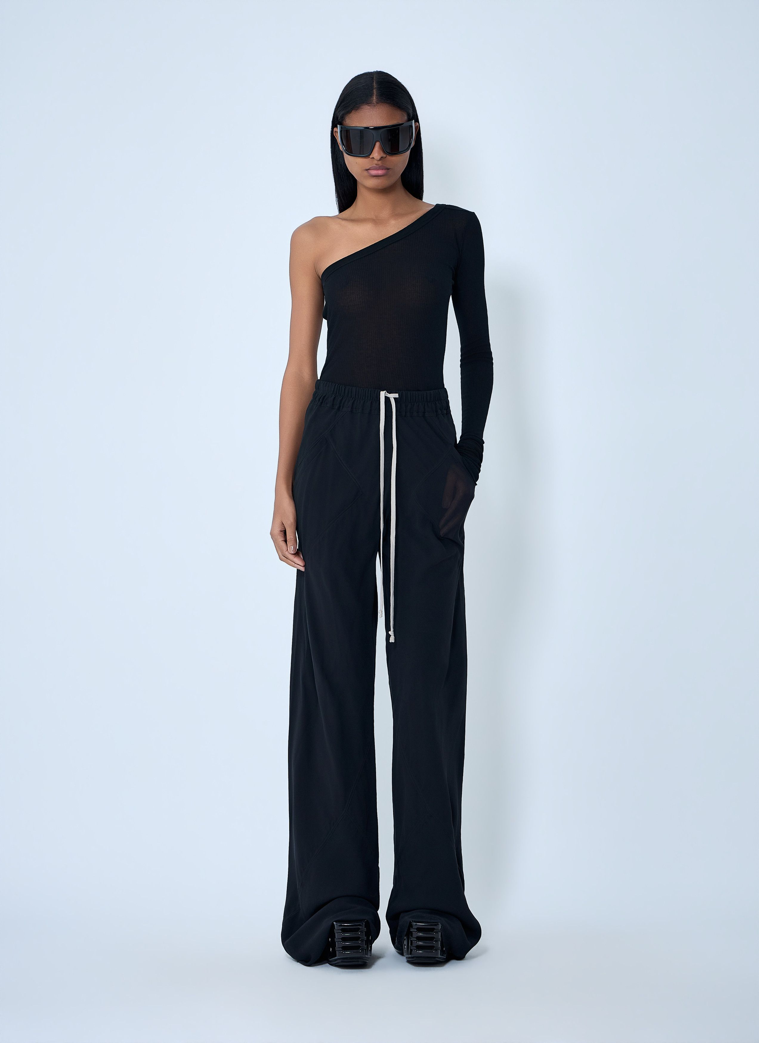 Rick Owens Drawstring Bias Pants Size 30" / US 8 / IT 44 - 2 Thumbnail