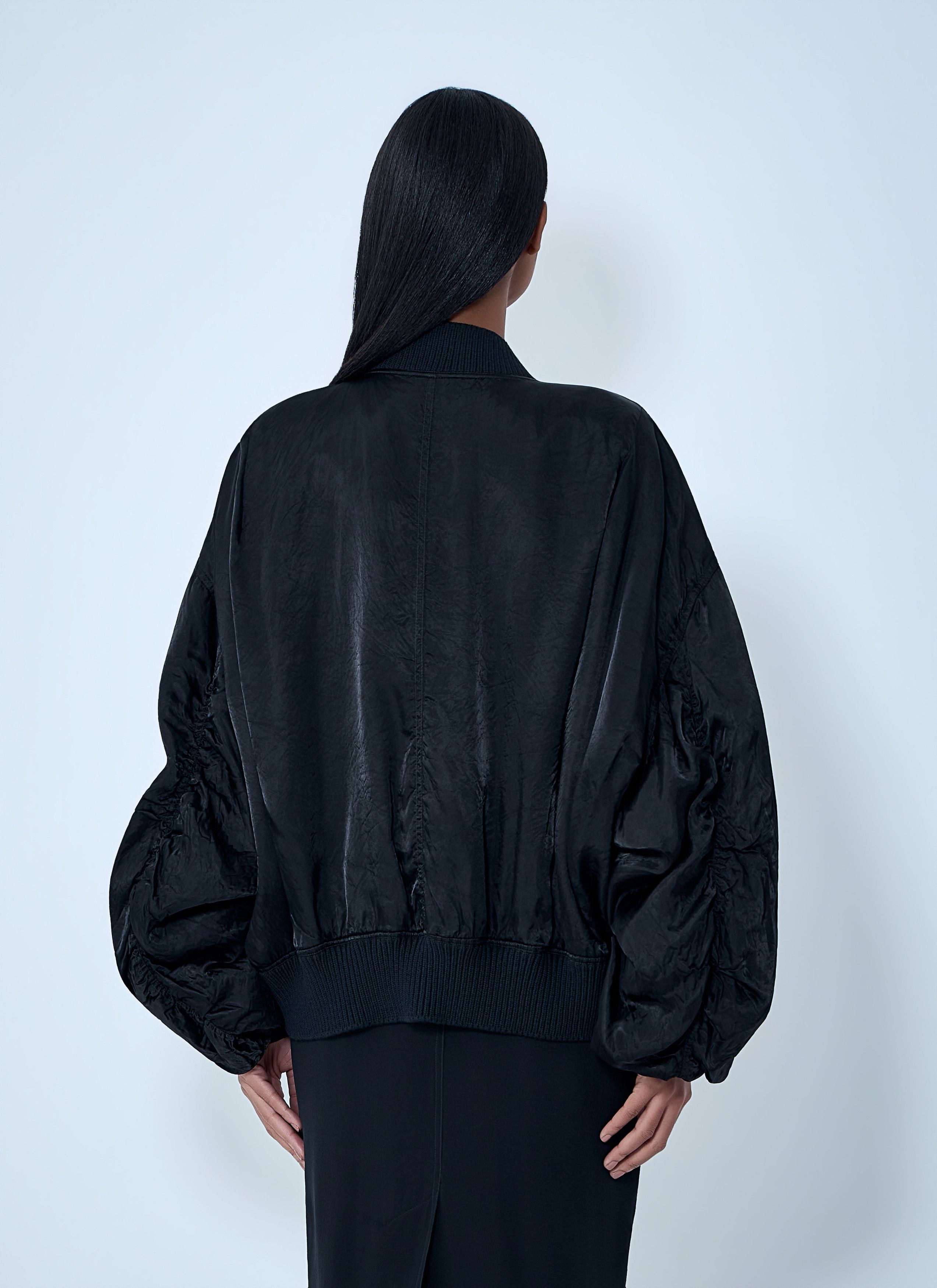 Rick Owens Oversized Bomber Jacket Size M / US 6-8 / IT 42-44 - 4 Thumbnail