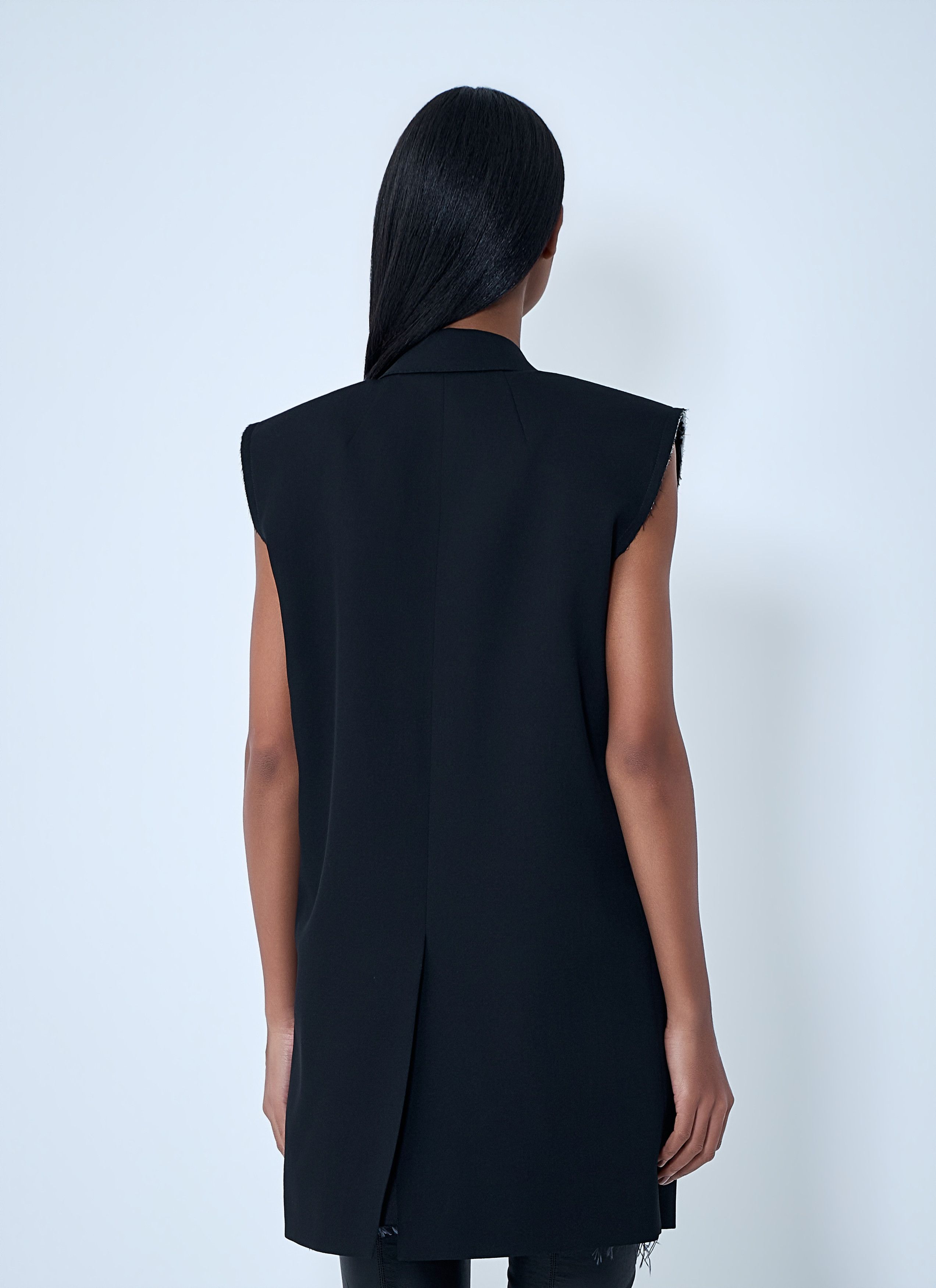 Rick Owens Sleeveless Tailored Blazer Size M / US 6-8 / IT 42-44 - 4 Thumbnail