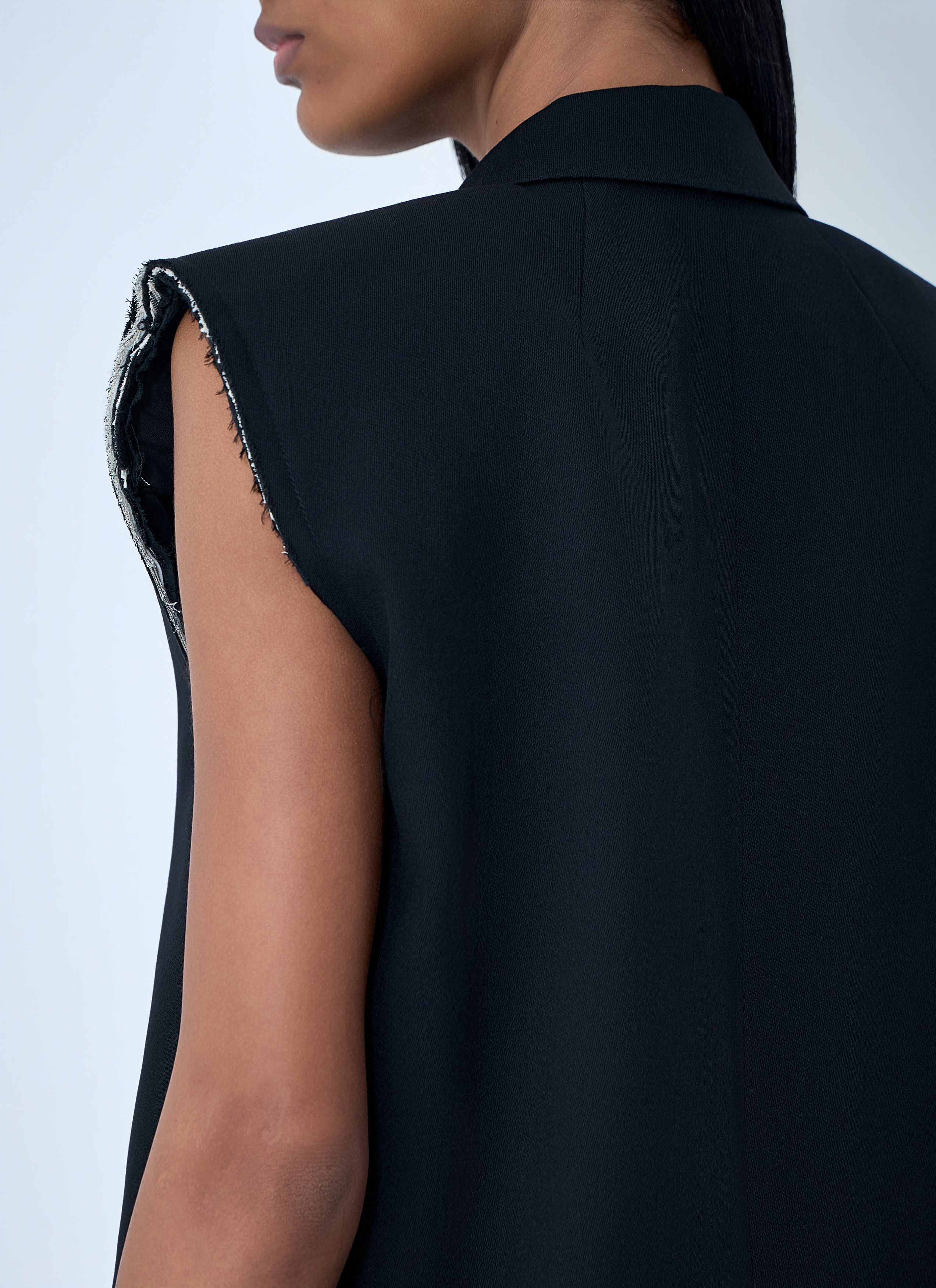 Rick Owens Sleeveless Tailored Blazer Size M / US 6-8 / IT 42-44 - 6 Thumbnail