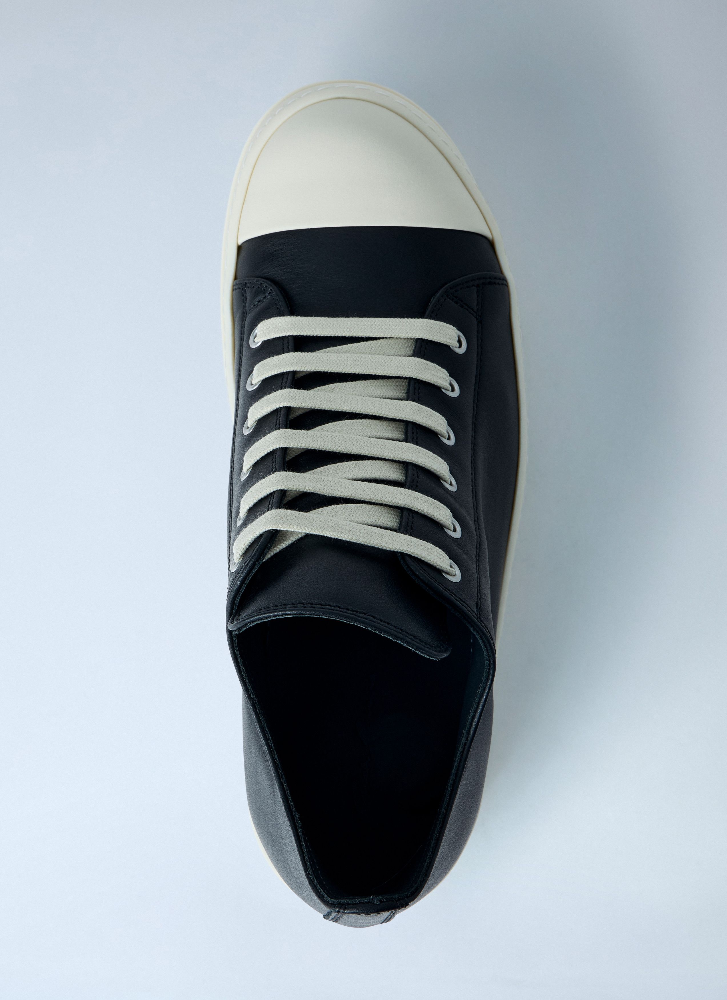 Rick Owens Leather Low-Top Sneakers Size US 8 / IT 38 - 6 Thumbnail