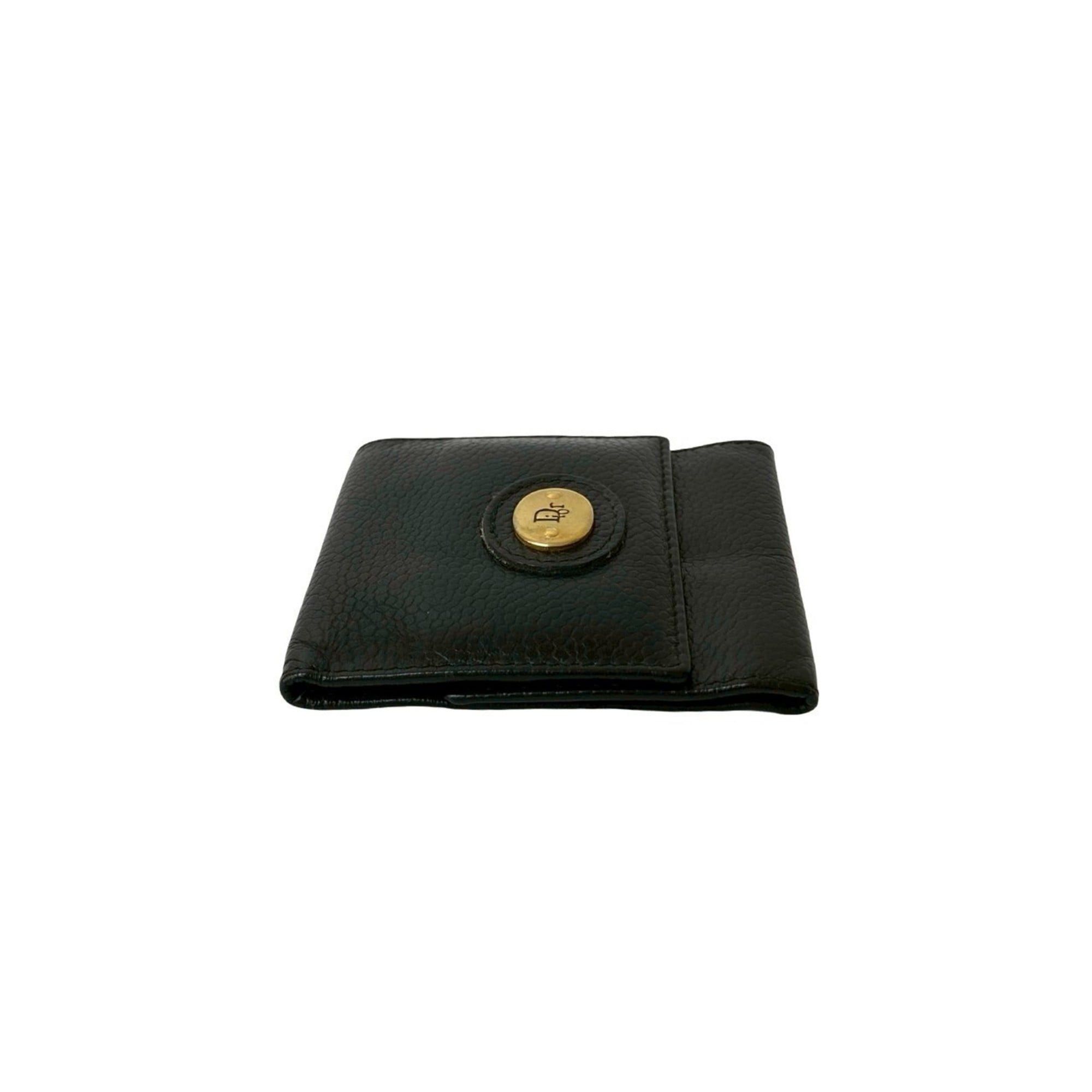 Dior Christian Dior Logo Leather Coin Case, Black, 04061 Size ONE SIZE - 5 Thumbnail