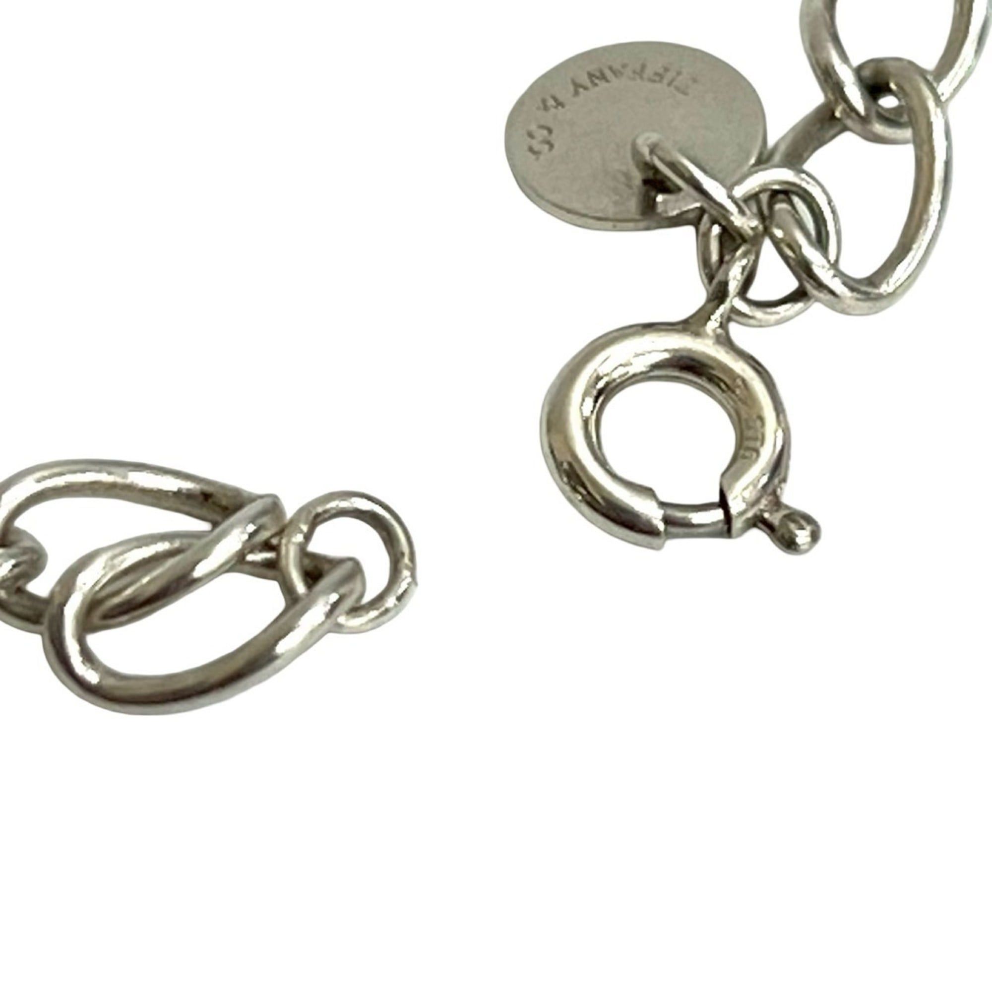 Tiffany & Co. TIFFANY & Co. Tiffany Angel Cupid Sterling Silver 925 Bracelet Chain Bangle 20582 Size ONE SIZE - 3 Thumbnail