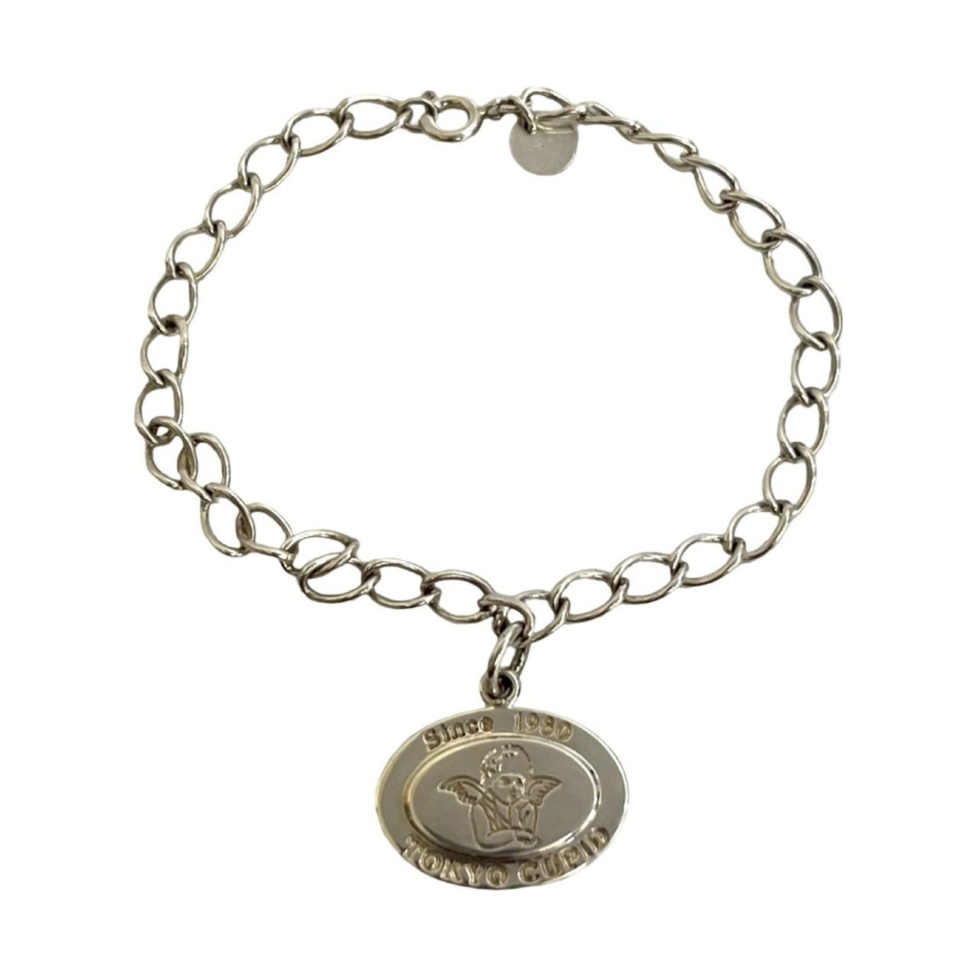 Tiffany & Co. TIFFANY & Co. Tiffany Angel Cupid Sterling Silver 925 Bracelet Chain Bangle 20582 Size ONE SIZE - 4 Thumbnail