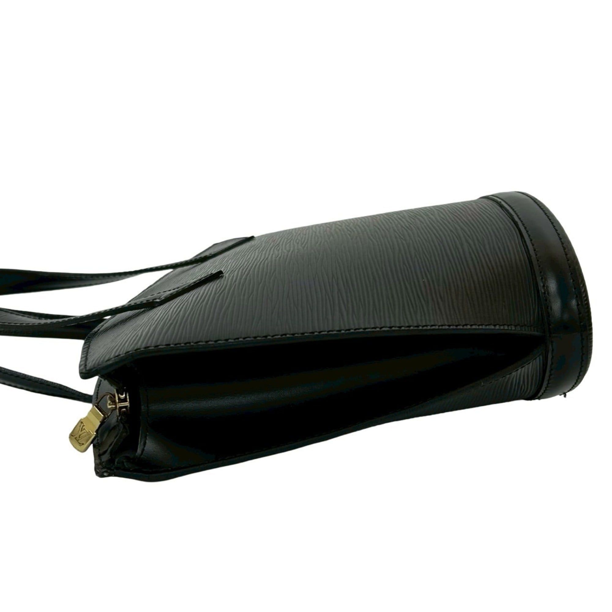 Louis Vuitton LOUIS VUITTON Saint Jacques Epi Leather Handbag/Mini Tote Bag in Noir 22968 Size ONE SIZE - 5 Thumbnail