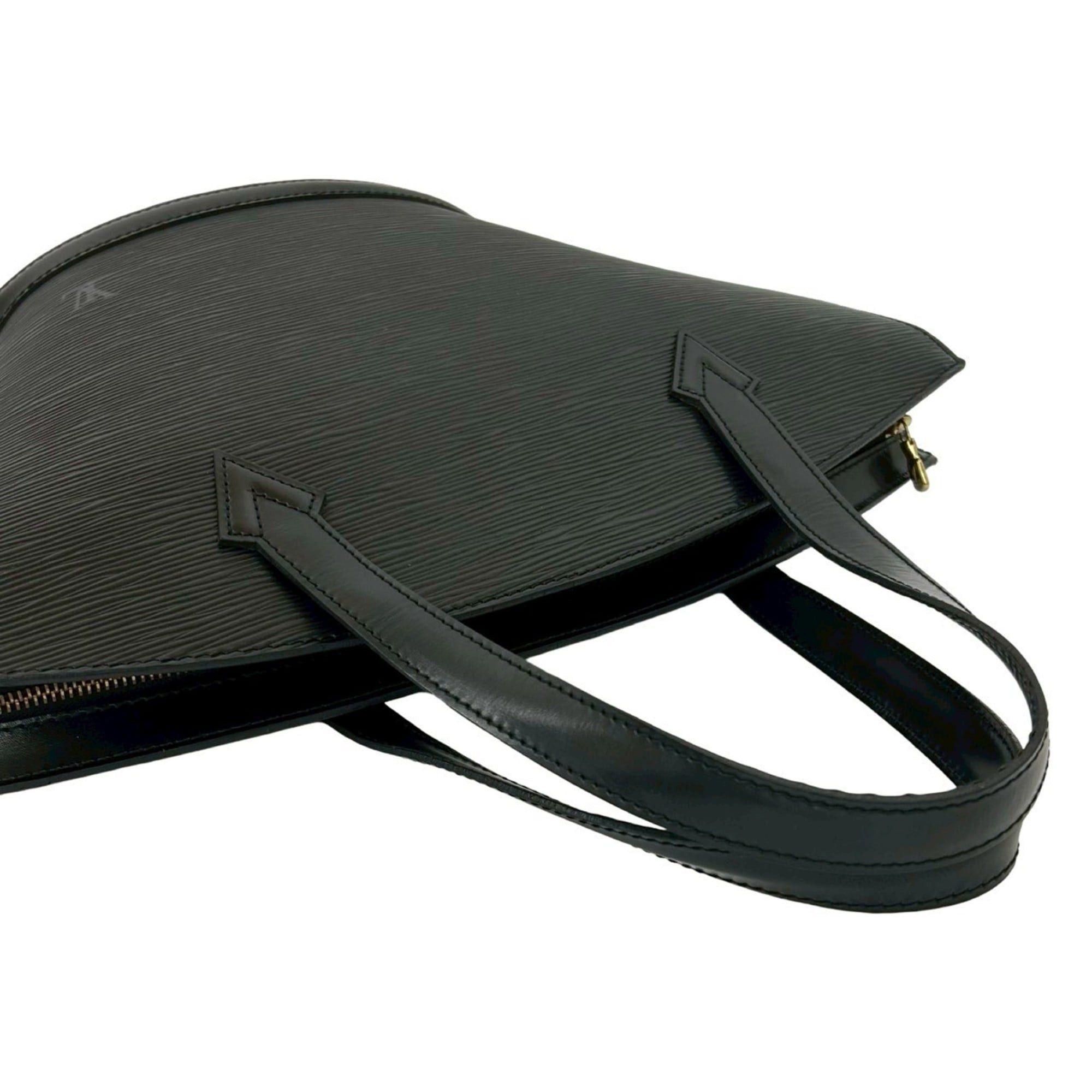 Louis Vuitton LOUIS VUITTON Saint Jacques Epi Leather Handbag/Mini Tote Bag in Noir 22968 Size ONE SIZE - 4 Thumbnail