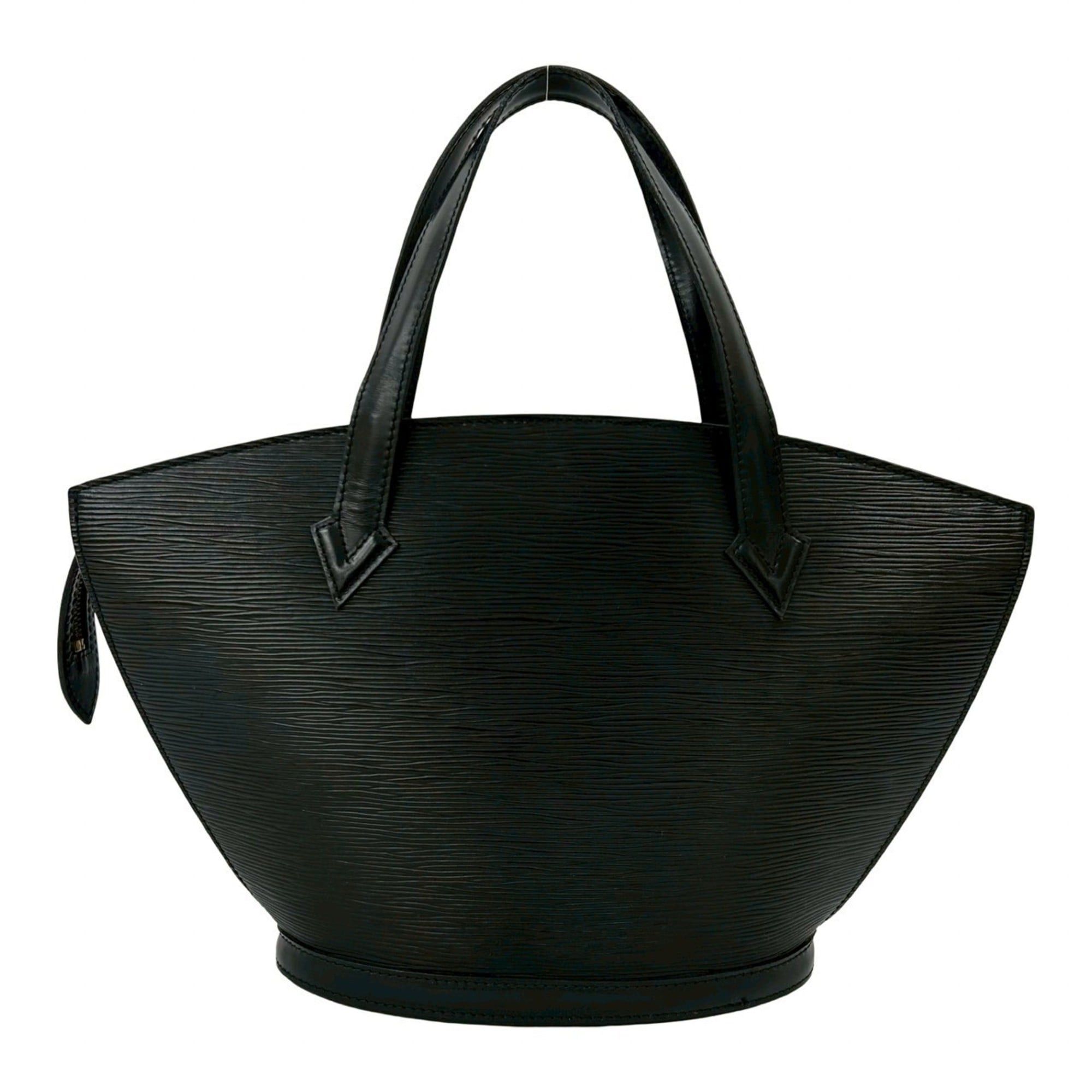 Louis Vuitton LOUIS VUITTON Saint Jacques Epi Leather Handbag/Mini Tote Bag in Noir 22968 Size ONE SIZE - 3 Thumbnail
