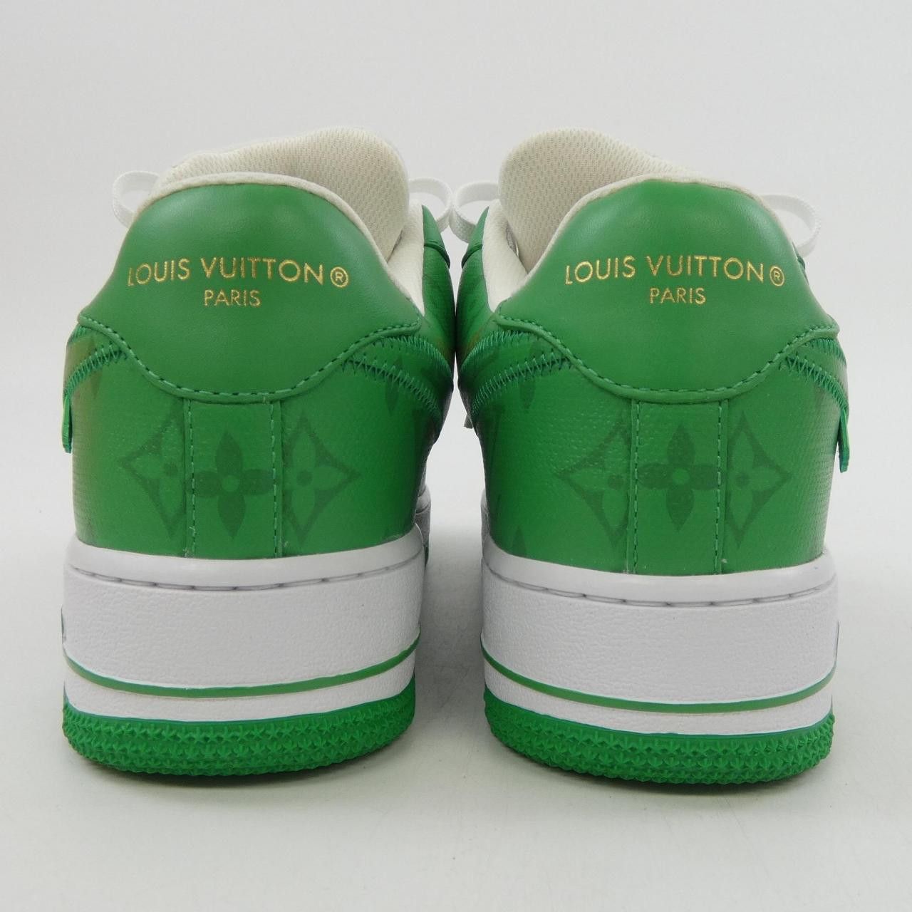 Louis Vuitton Louis Vuitton Louis Vuitton by Virgil Abloh Nike Air Force1 Low Sneakers Leather Shoes NIKE AIR FORCE1 LOW DUTY FREE for USA Size ONE SIZE - 5 Thumbnail