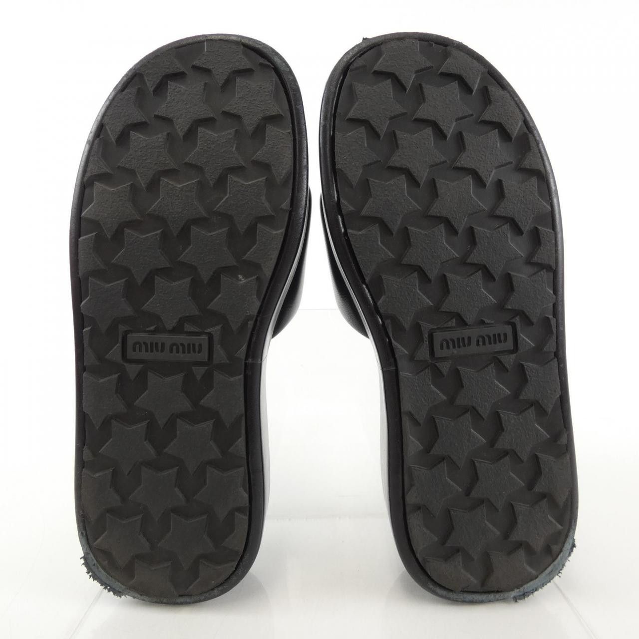 Miu Miu Miu Miu Miu Miu Sandals Leather Shoes DUTY FREE for USA Size ONE SIZE - 4 Thumbnail