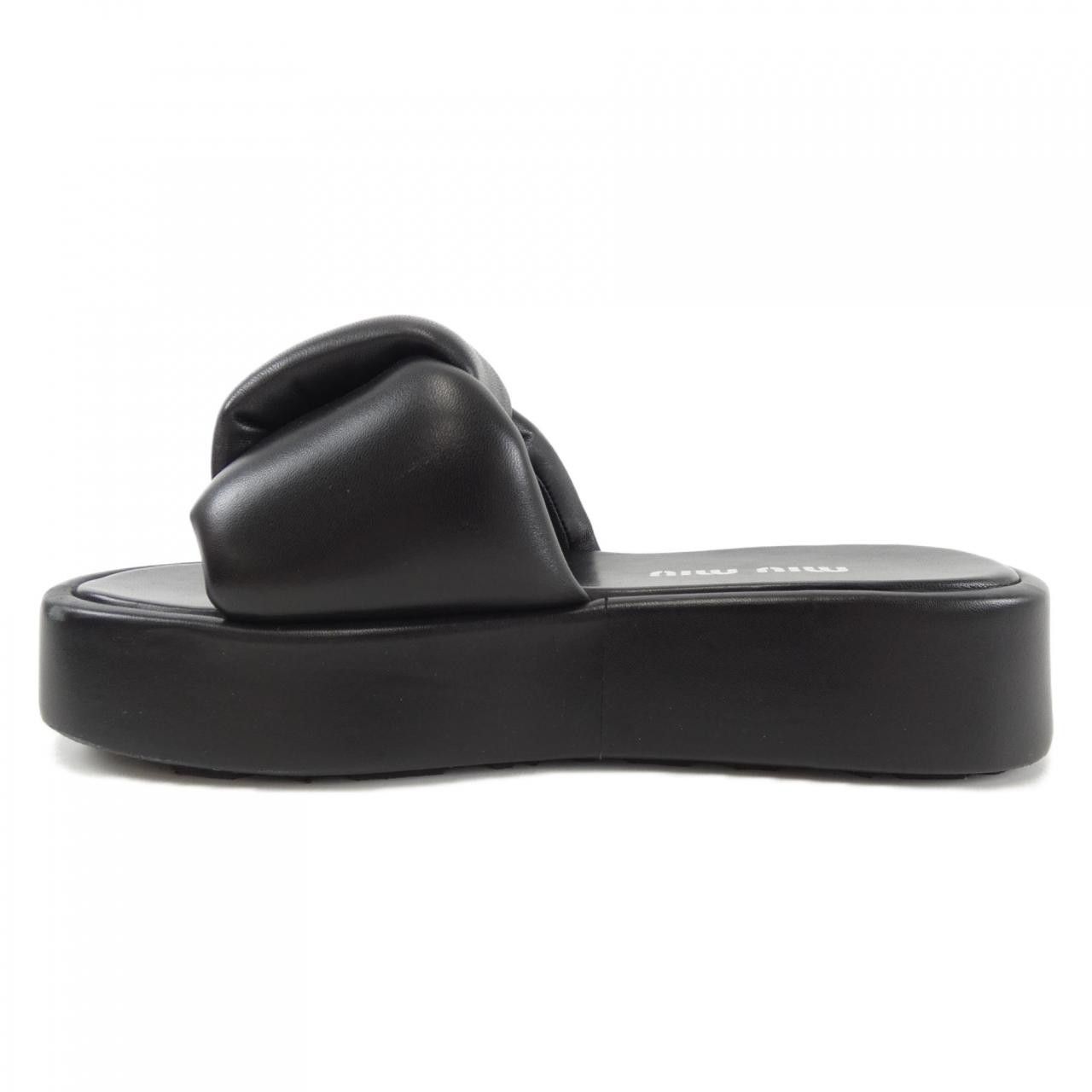 Miu Miu Miu Miu Miu Miu Sandals Leather Shoes DUTY FREE for USA Size ONE SIZE - 2 Thumbnail