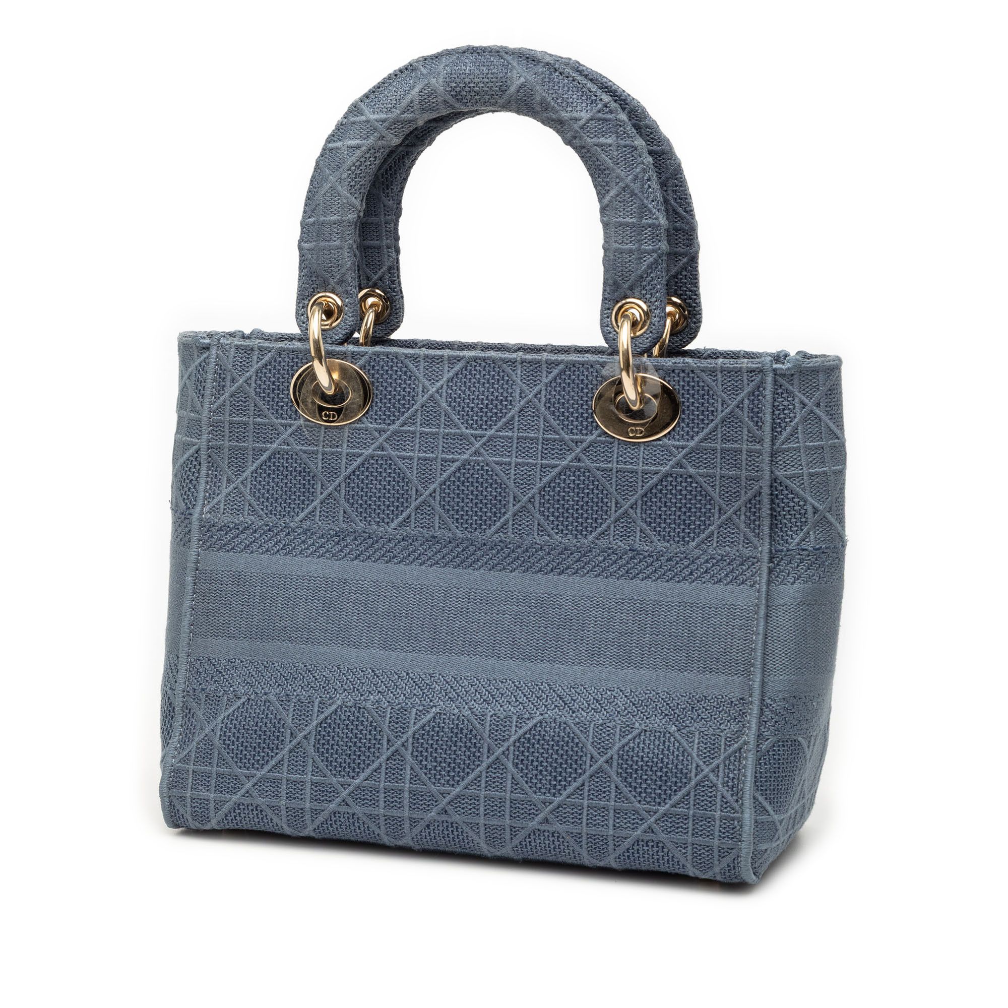 Dior Dior Medium Canvas Cannage Lady D Lite Size ONE SIZE - 2 Thumbnail