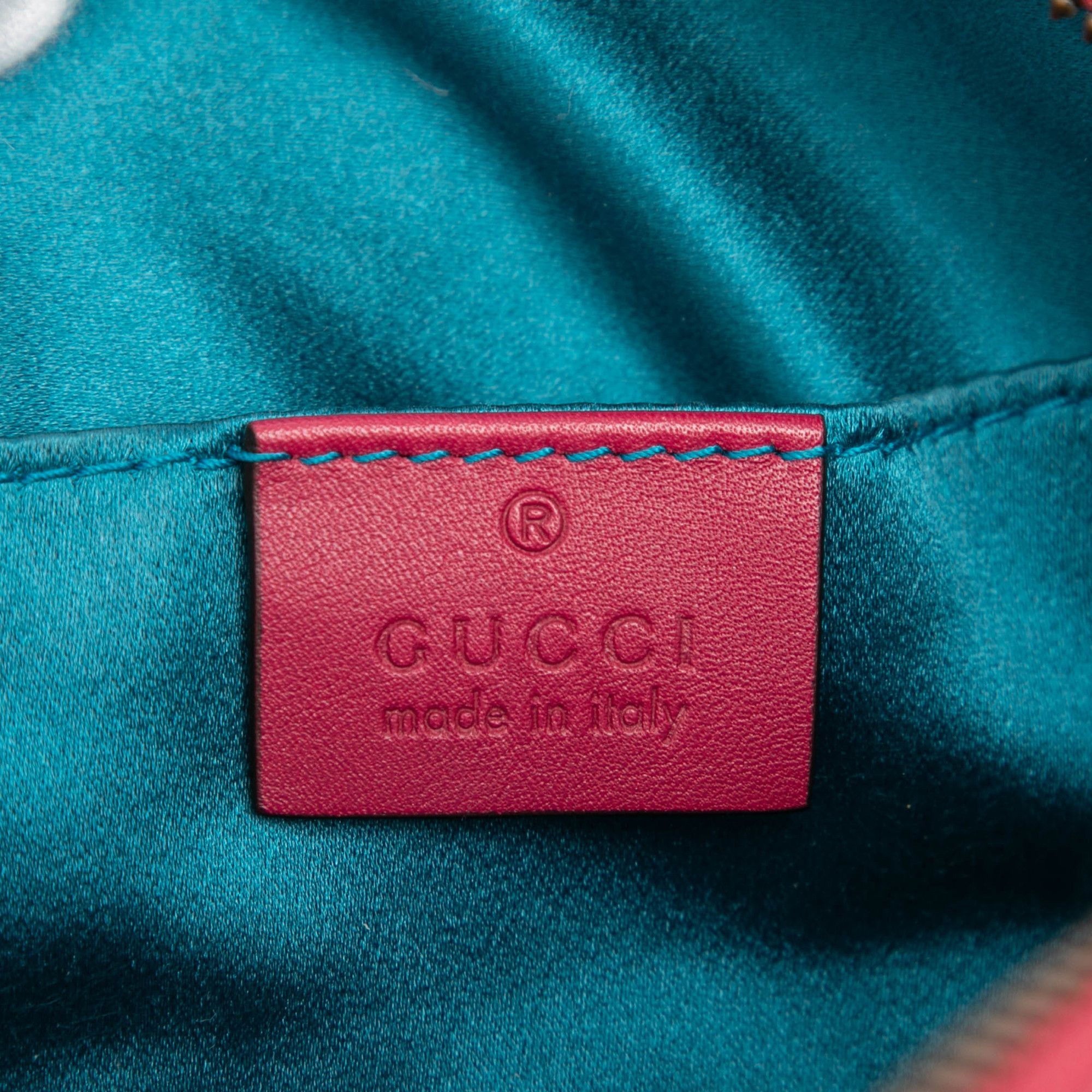 Gucci Gucci GG Marmont Matelasse Velvet Belt Bag Size ONE SIZE - 5 Thumbnail