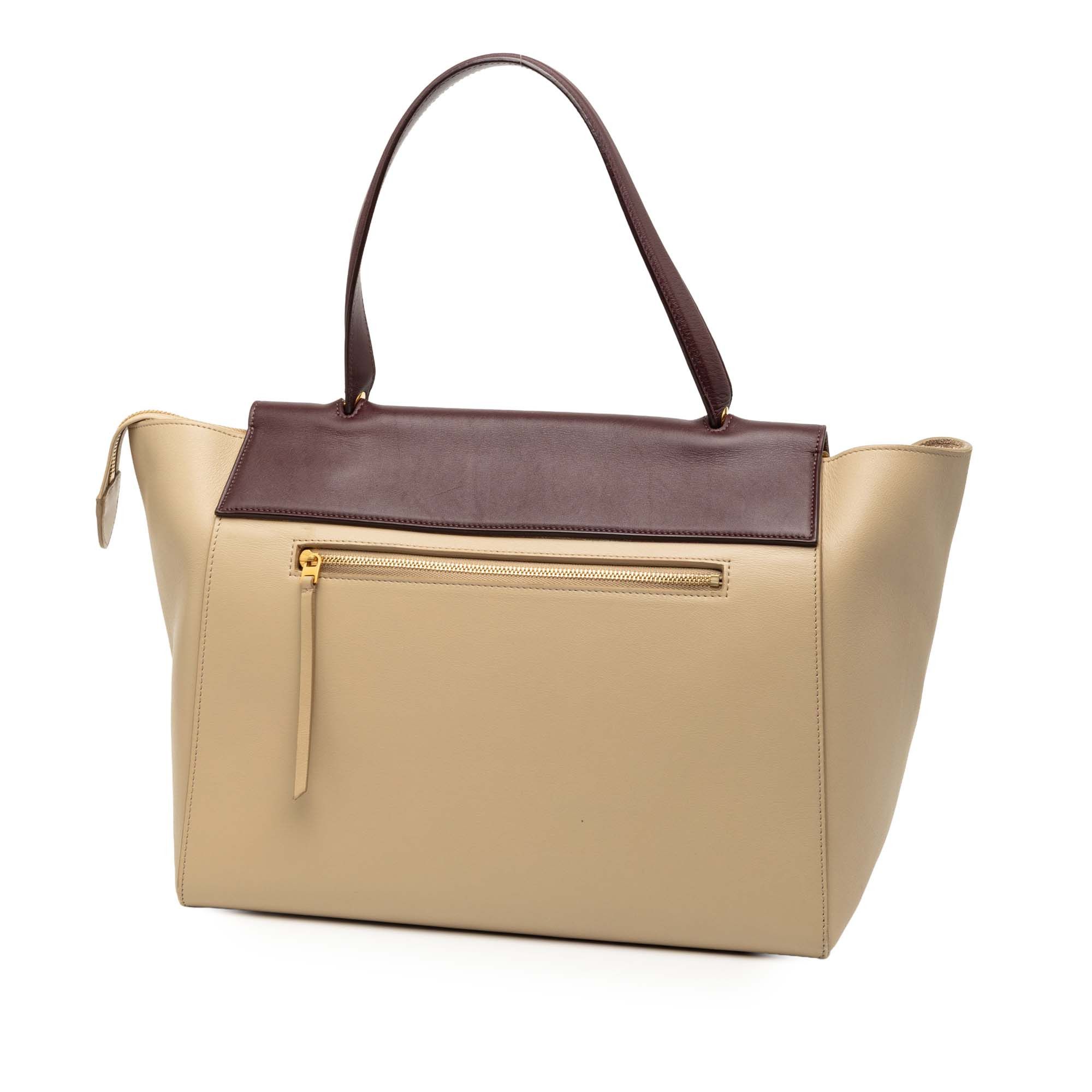 Celine Celine Mini Tricolor Grained Calfskin Belt Satchel Size ONE SIZE - 2 Thumbnail