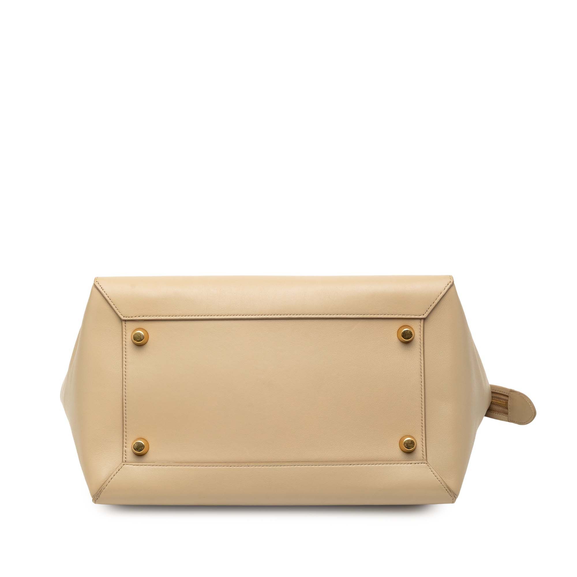 Celine Celine Mini Tricolor Grained Calfskin Belt Satchel Size ONE SIZE - 3 Thumbnail