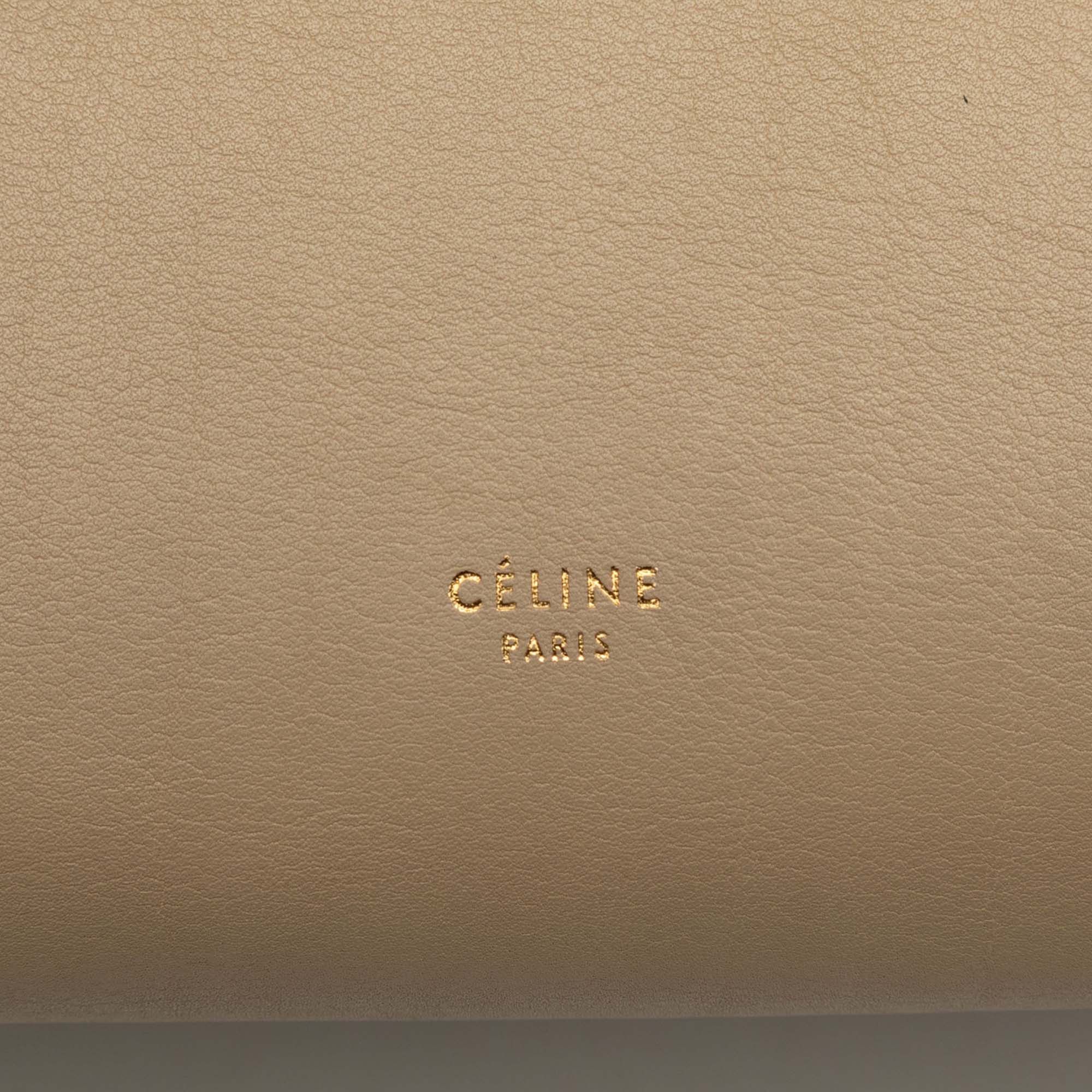 Celine Celine Mini Tricolor Grained Calfskin Belt Satchel Size ONE SIZE - 5 Thumbnail